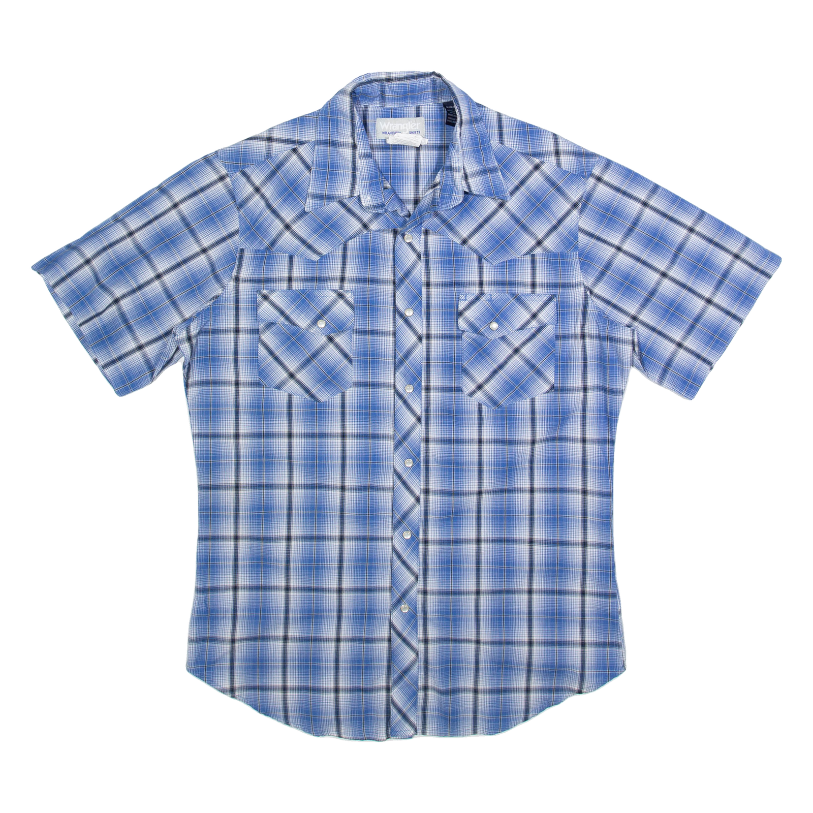 Buy WRANGLER Mens Shirt Blue Check M Refurbished - $28.59 WRANGLER Mens Shirt Blue Check M Refurbished - N/A refurbished available on Cerqular