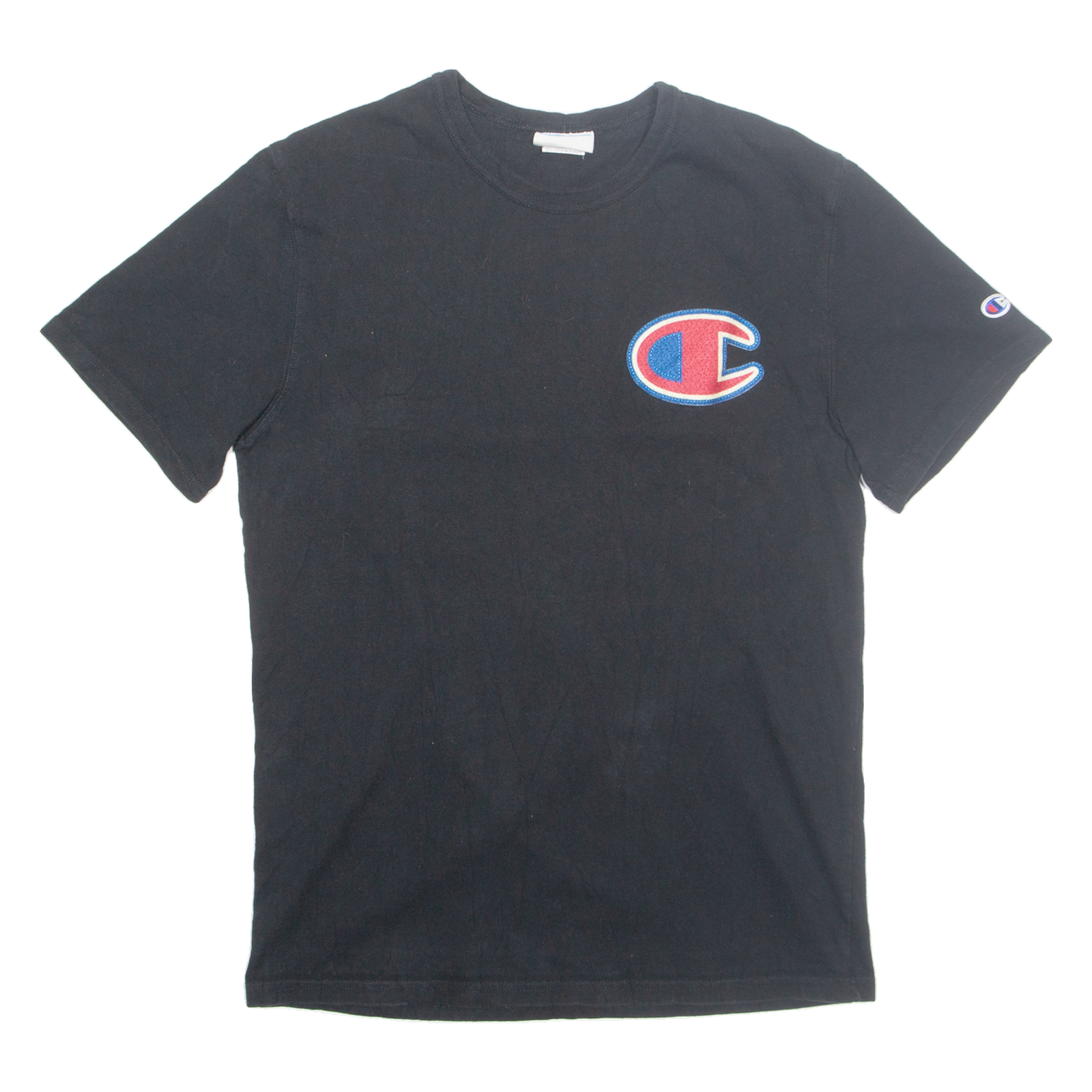 CHAMPION Mens T-Shirt Black M Refurbished - N/A refurbished available on Cerqular