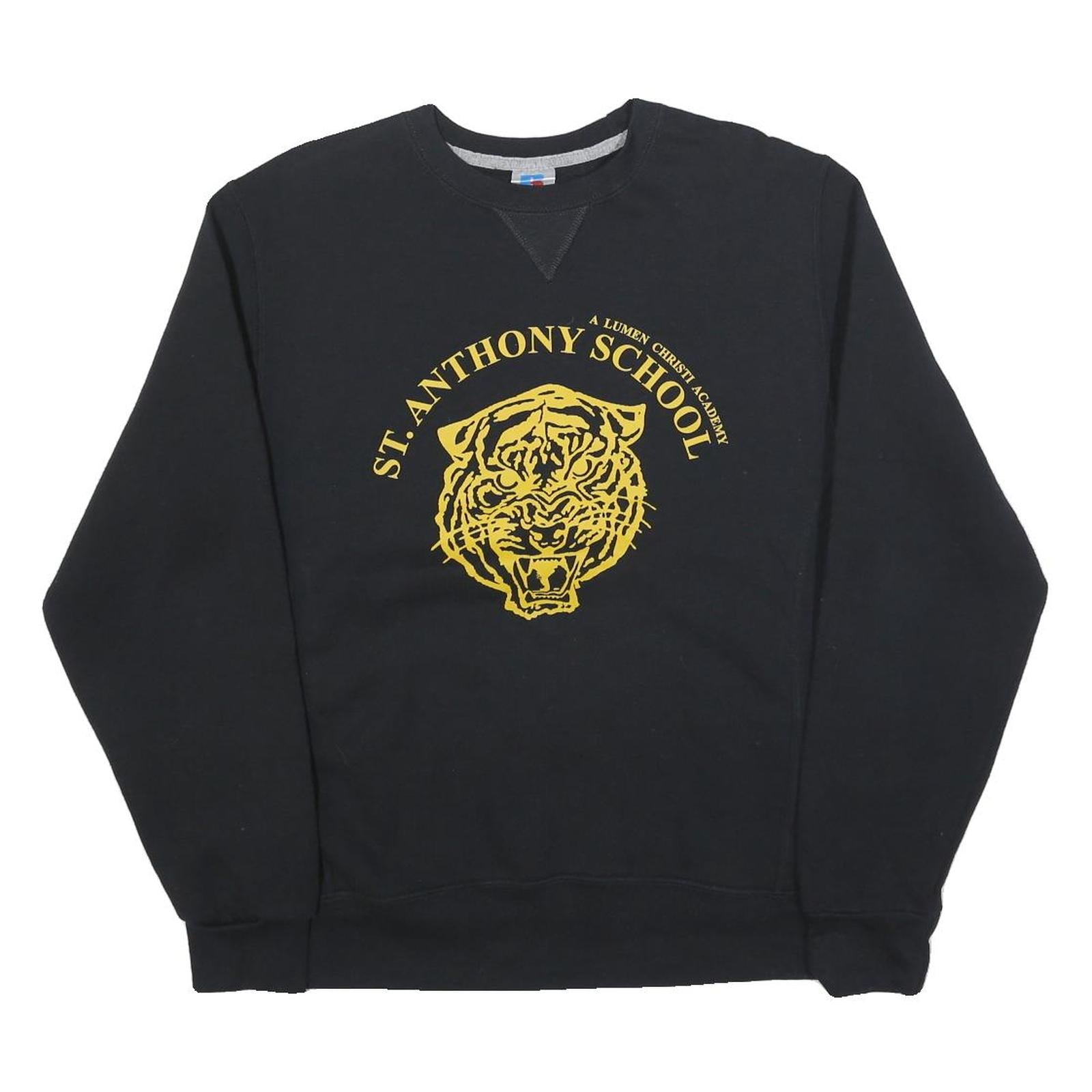 Buy RUSSELL ATHLETIC Mens Black St Anthony School Crew Neck M Cotton Sweatshirt Refurbished - $33.79 RUSSELL ATHLETIC Mens Black St Anthony School Crew Neck M Cotton Sweatshirt Refurbished - N/A refurbished available on Cerqular