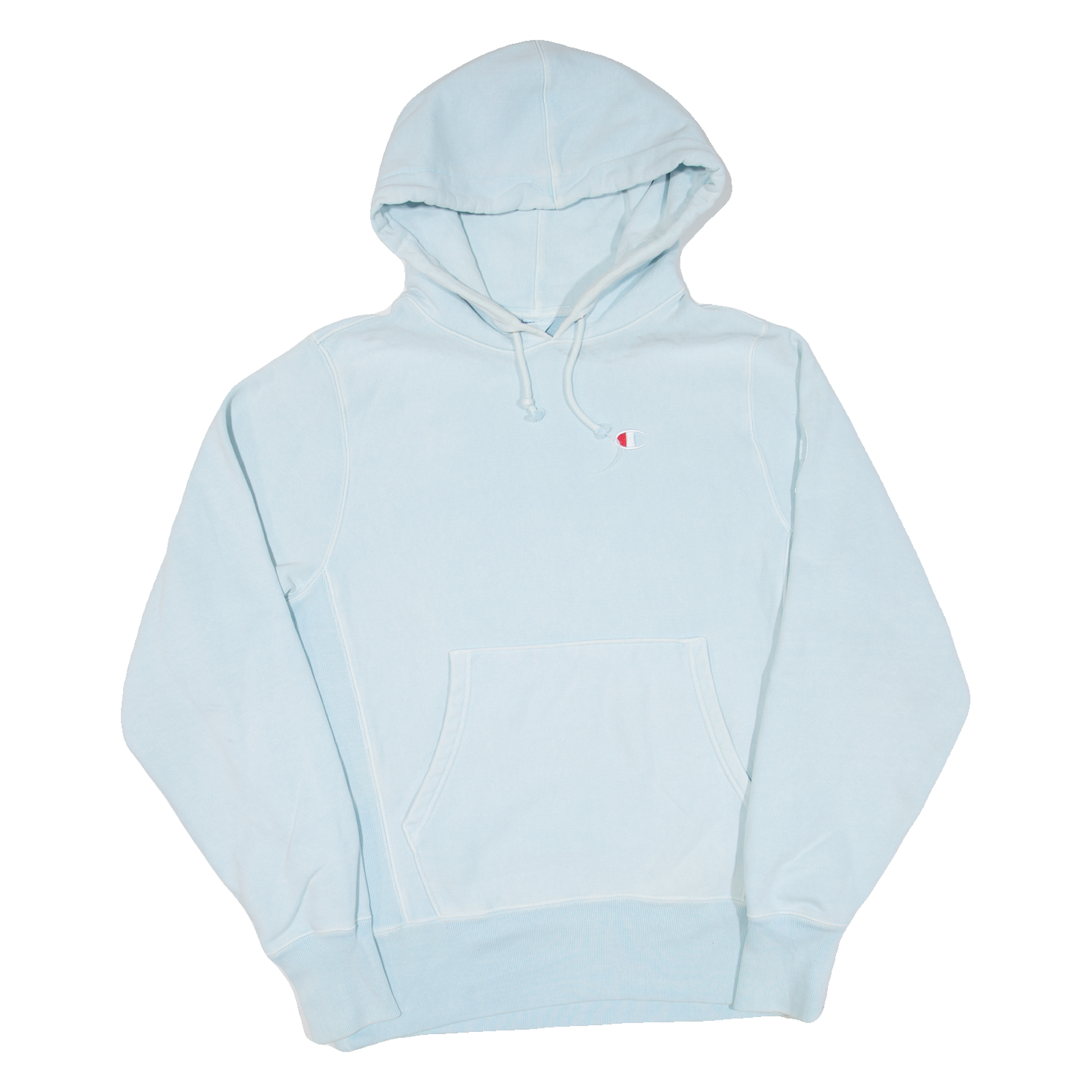 CHAMPION REVERSE WEAVE Mens Blue Hoodie S Refurbished - N/A refurbished available on Cerqular