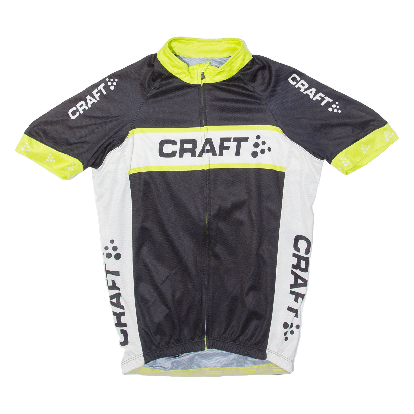 CRAFT Full Zip Cycling Mens Jersey Black S Refurbished - N/A refurbished available on Cerqular