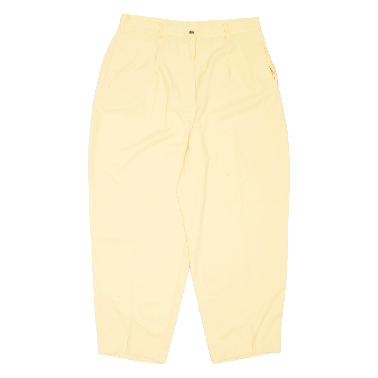 TOGETHER Womens Trousers Yellow Regular Tapered W32 L25 Refurbished - N/A refurbished available on Cerqular