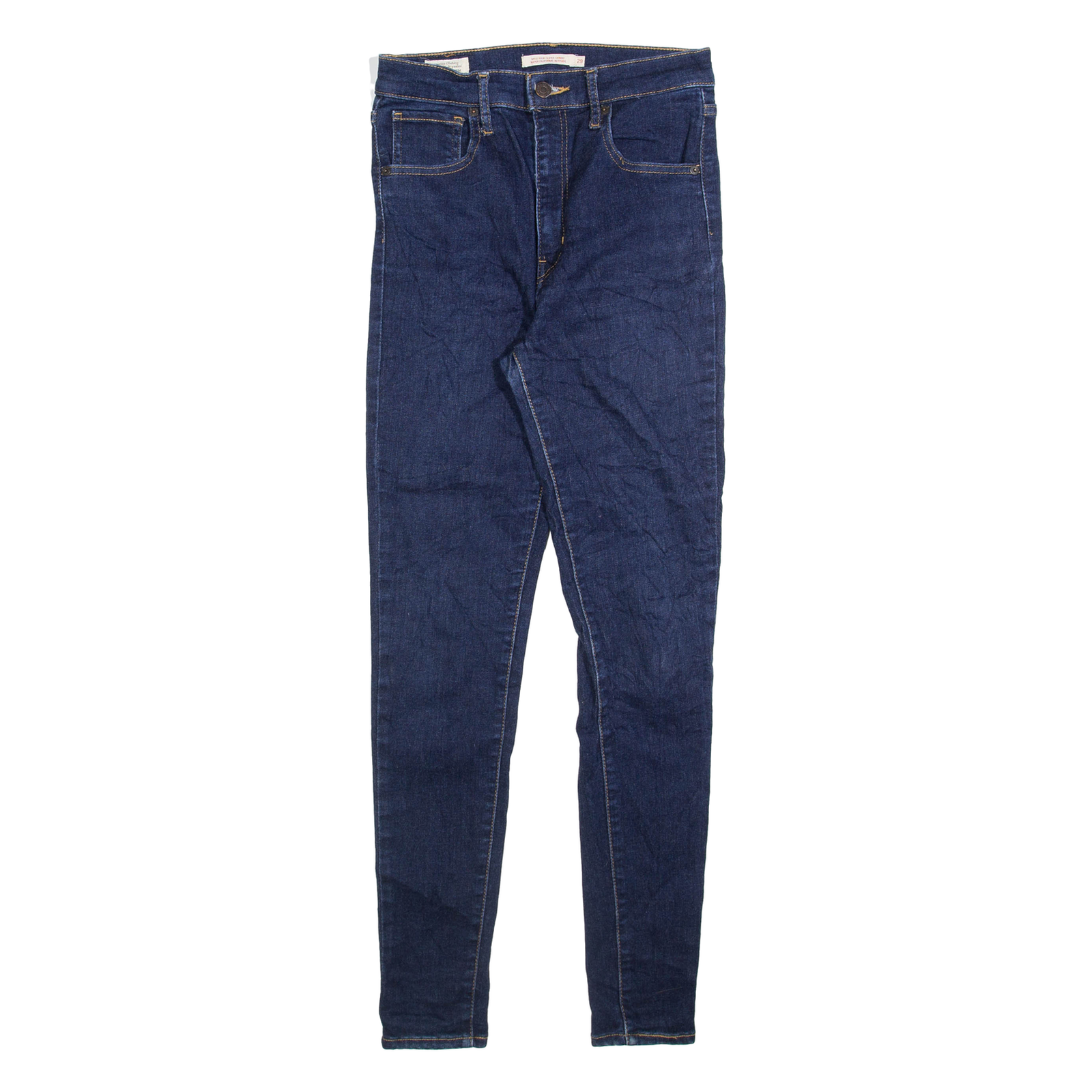 LEVI'S Mile High Big E Womens Jeans Blue Slim Skinny W26 L29 Refurbished - N/A refurbished available on Cerqular