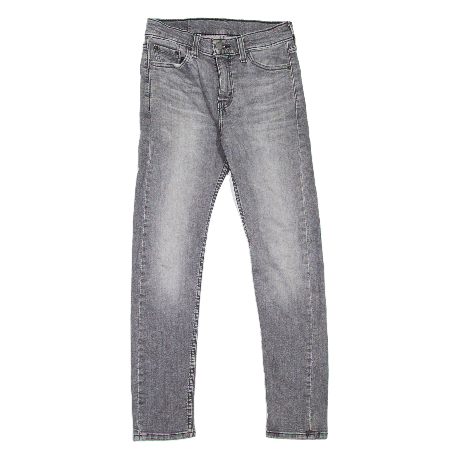 LEVI'S 510 Jeans Mens Grey Slim Skinny Stone Wash W27 L30 Refurbished - N/A refurbished available on Cerqular