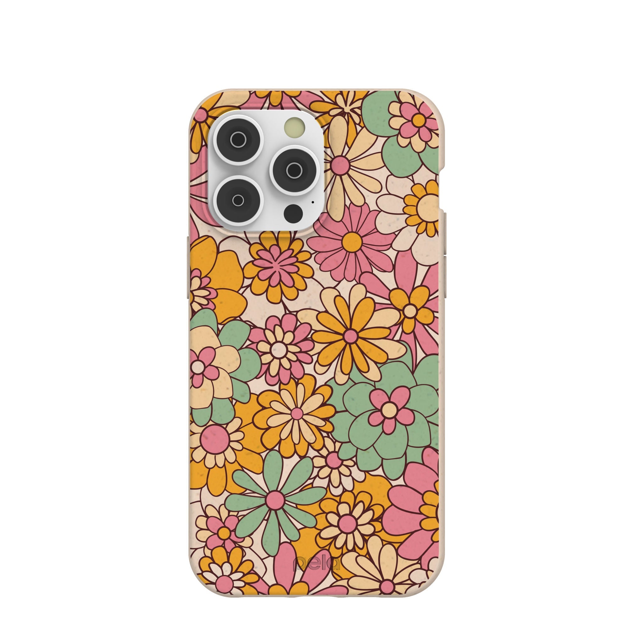 Seashell Party Buds iPhone 14 Pro Max Case Refurbished - Pela Case refurbished available on Cerqular