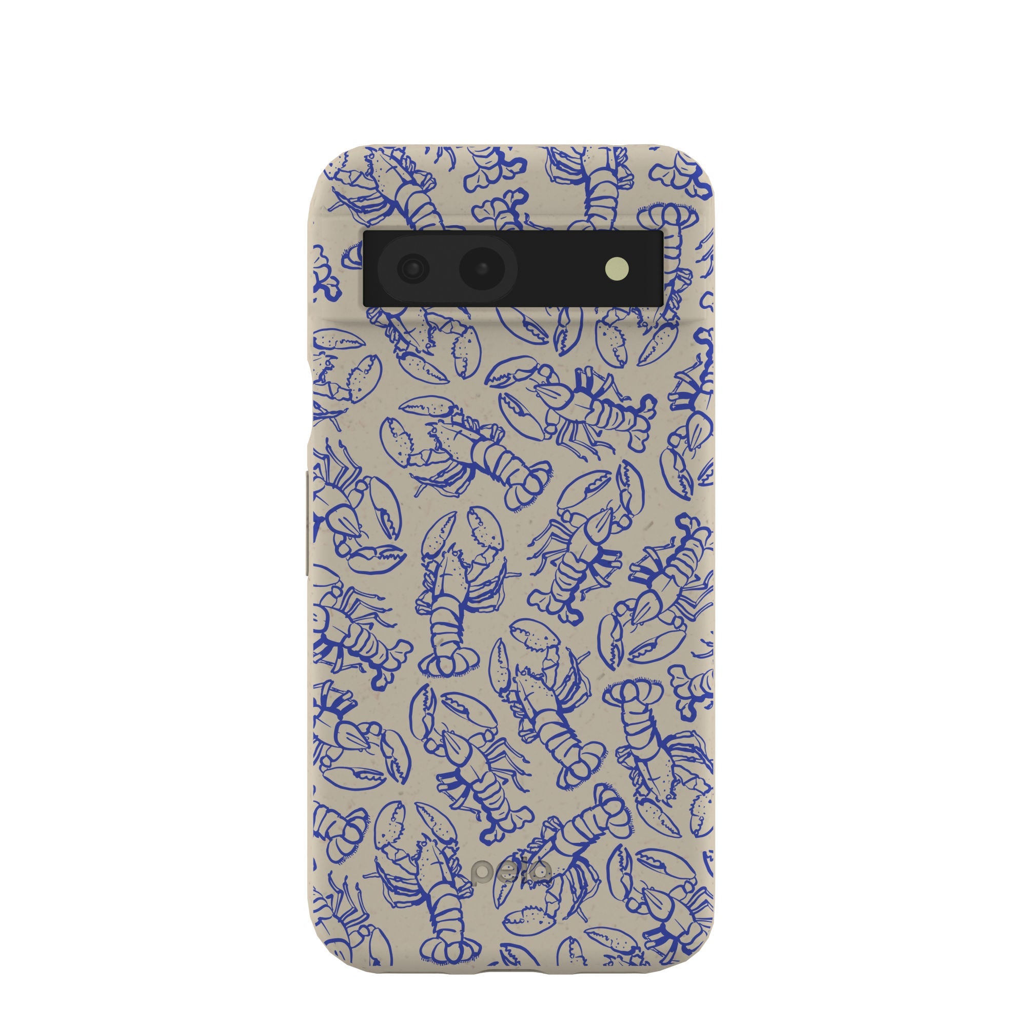 London Fog Blue Lobster Google Pixel 8a Case Refurbished - Pela Case refurbished available on Cerqular