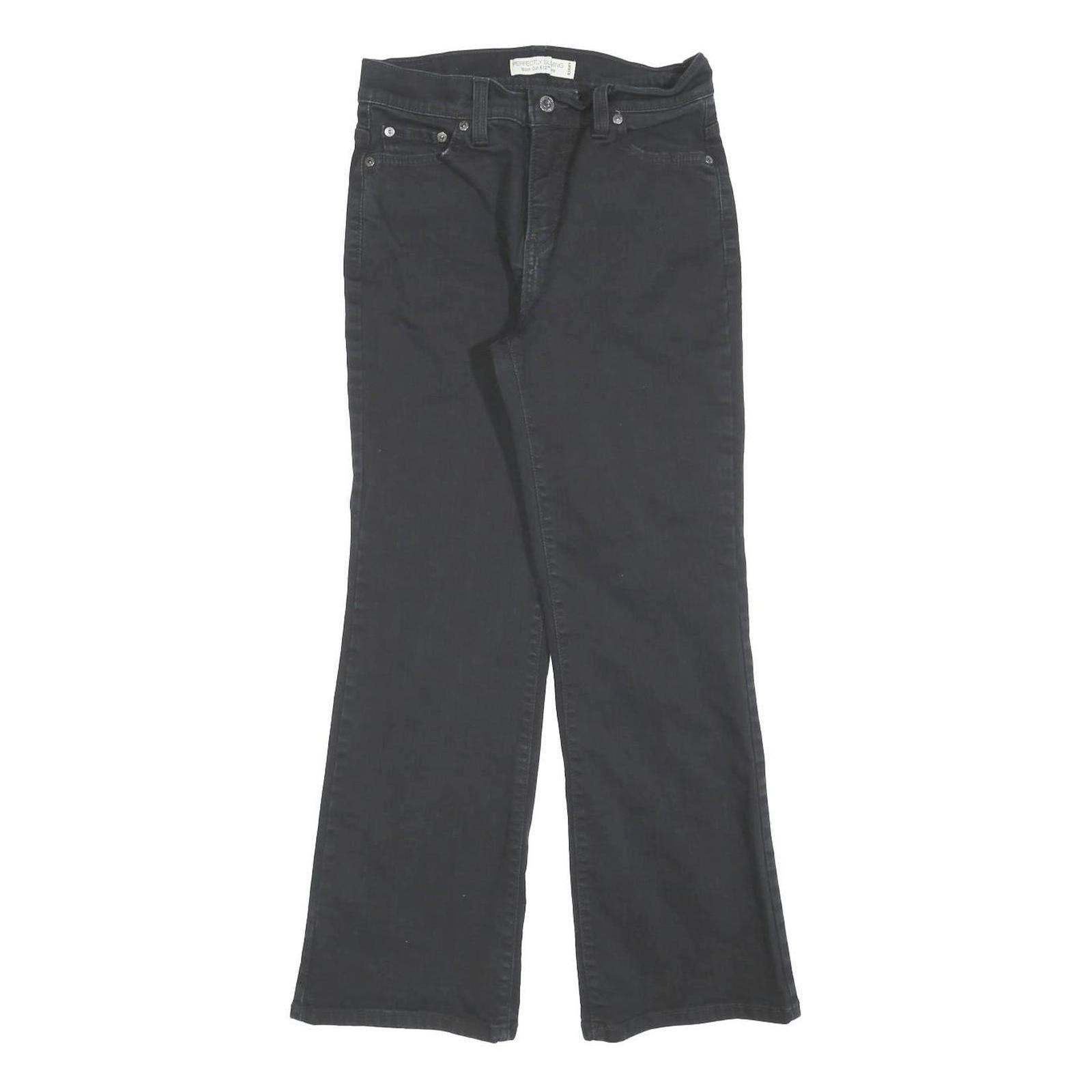 LEVI'S 512 Bootcut Womens Jeans Black Slim Cotton Blend W26 L26 Stylish Zip Refurbished - N/A refurbished available on Cerqular