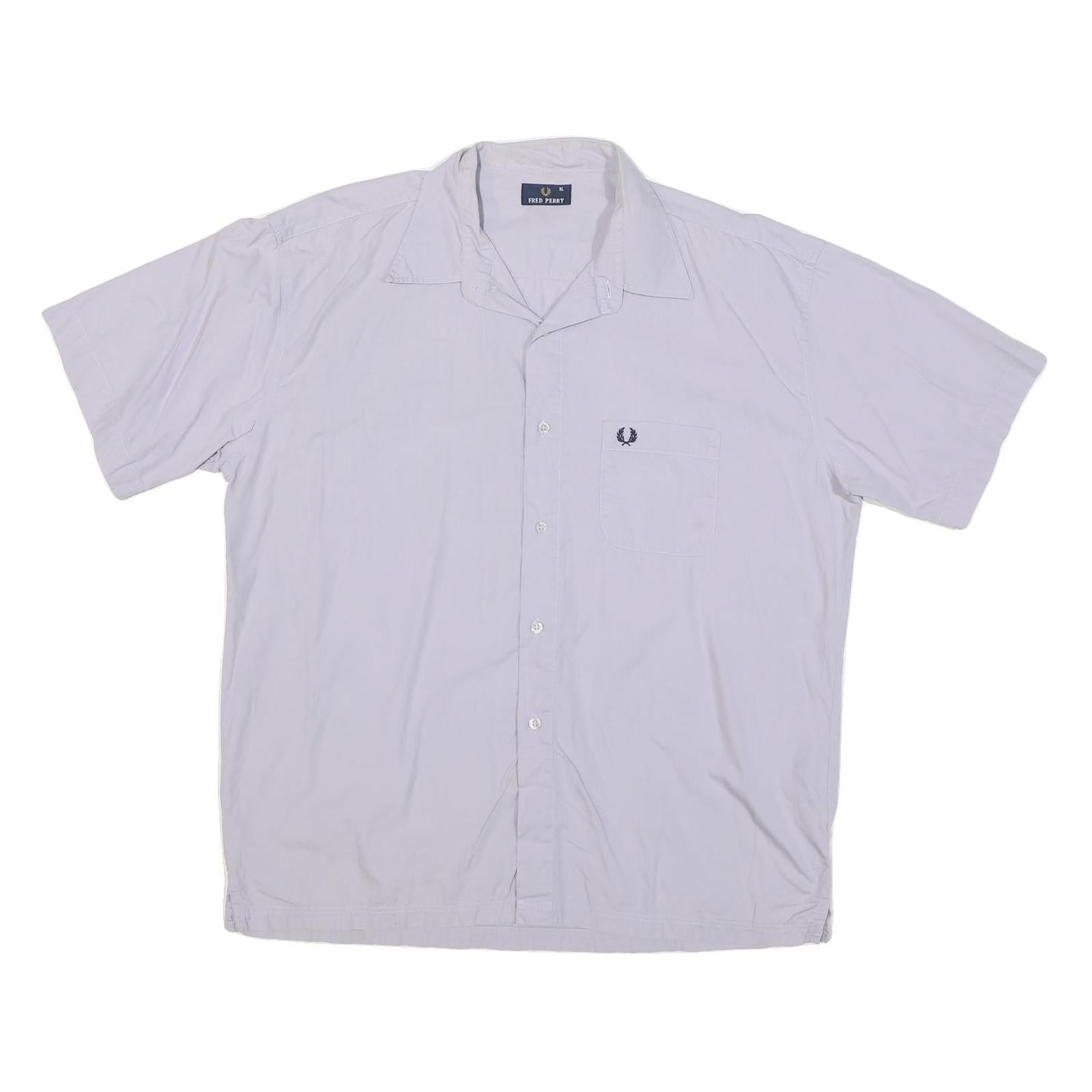 Buy FRED PERRY Mens White Cotton Blend Shirt XL Short Sleeve Chest Pocket Classic Refurbished - $42.89 FRED PERRY Mens White Cotton Blend Shirt XL Short Sleeve Chest Pocket Classic Refurbished - N/A refurbished available on Cerqular
