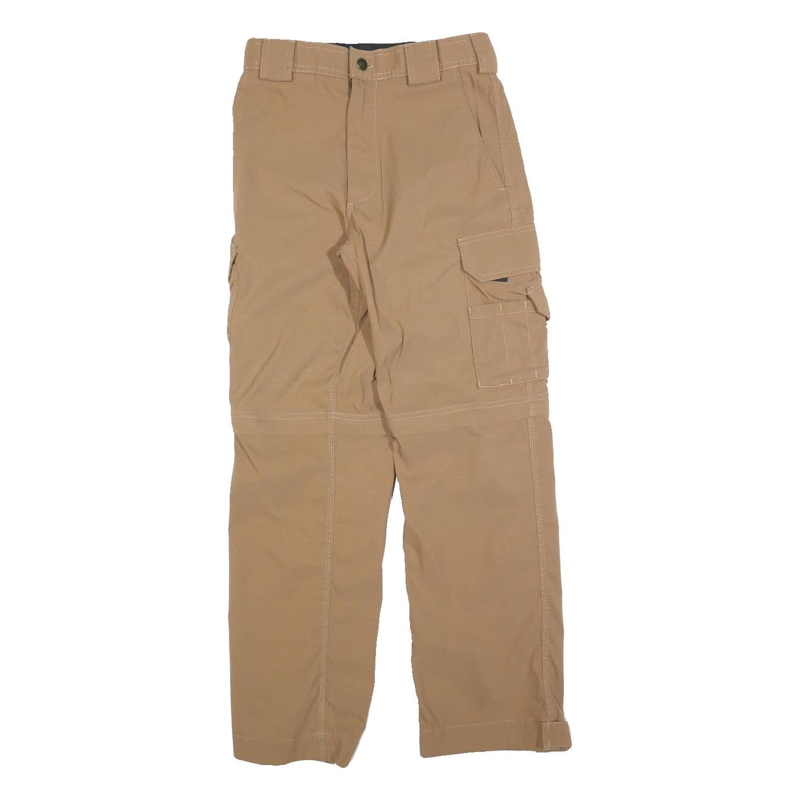 BELTUS Womens Polyester Blend Beige Regular Cargo Trousers W26 L28 Workwear Refurbished - N/A refurbished available on Cerqular