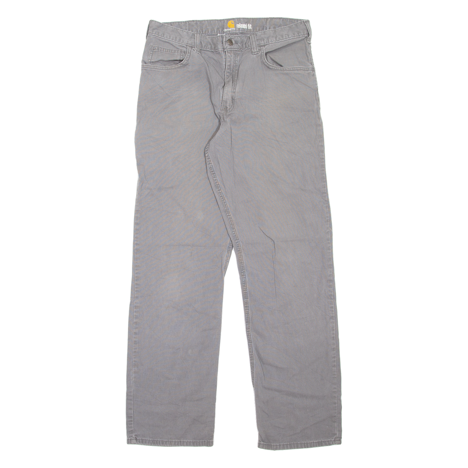 CARHARTT Workwear Mens Jeans Grey Relaxed Straight W34 L31 Refurbished - N/A refurbished available on Cerqular