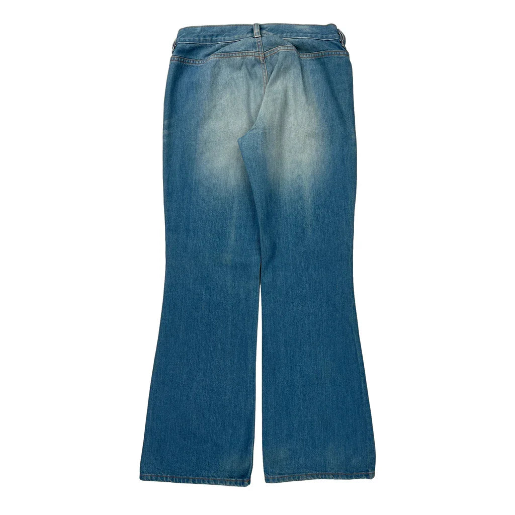 Diesel Flared Jeans - 27W UK 8 Blue Cotton Refurbished - Thrifted (note: this is a term often used to describe second- refurbished available on Cerqular
