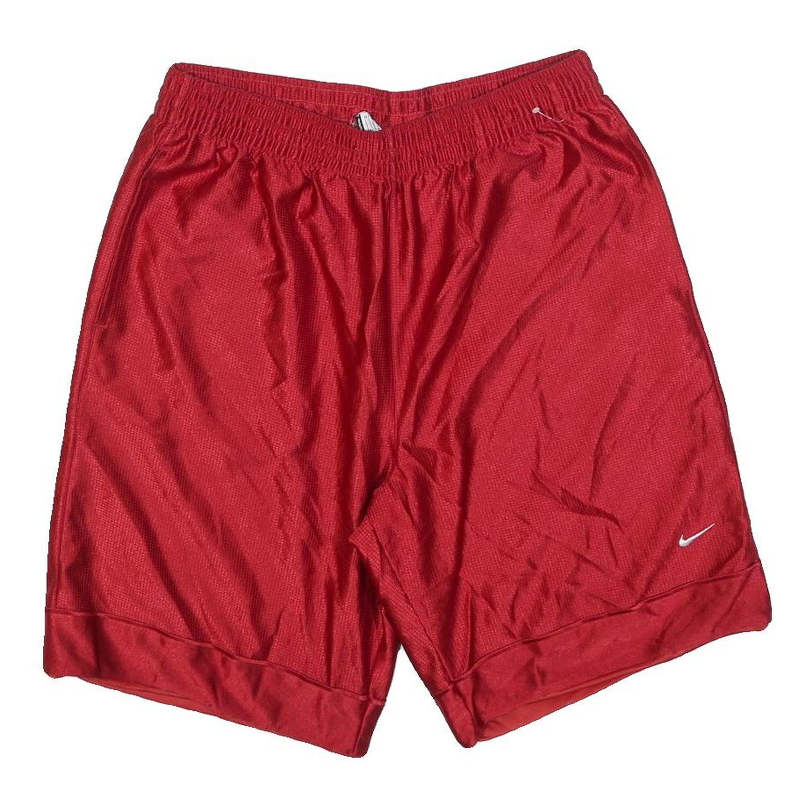 NIKE Mens Shorts Red Sports Casual M W30 Lightweight Polyester Refurbished - N/A refurbished available on Cerqular