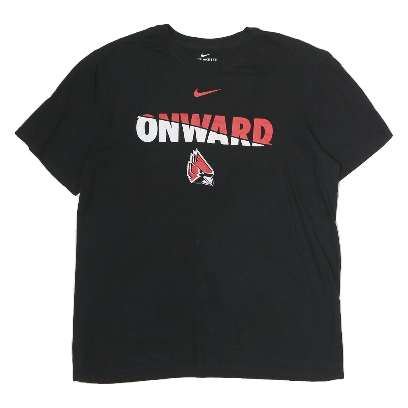 NIKE Mens Black Onward Graphic T-Shirt L Short Sleeve Crew Neck Cotton Refurbished - N/A refurbished available on Cerqular