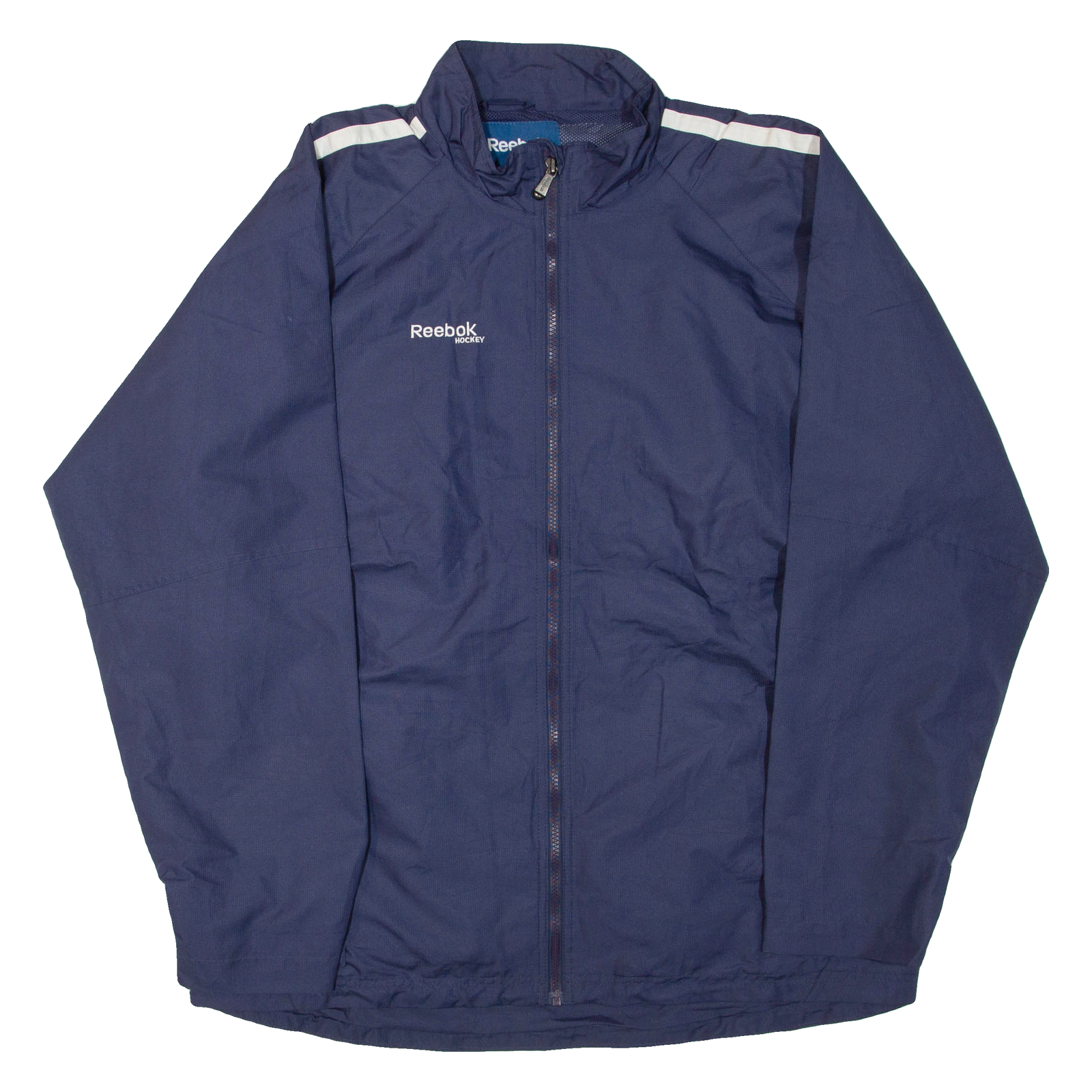 REEBOK Hockey Mens Track Jacket Blue XL Refurbished - N/A refurbished available on Cerqular