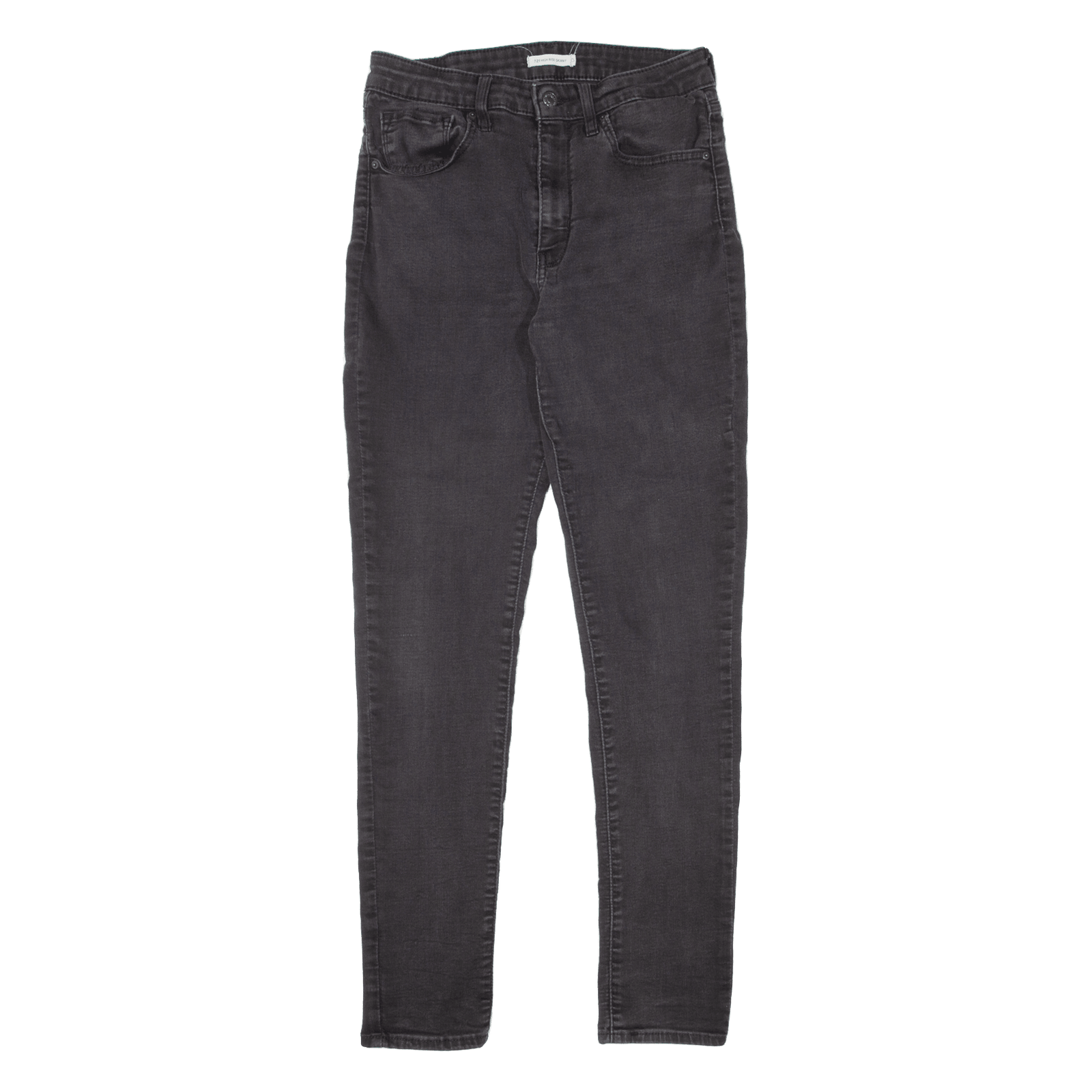 LEVI'S 721 High Rise Womens Jeans Black Slim Skinny W27 L32 Refurbished - N/A refurbished available on Cerqular