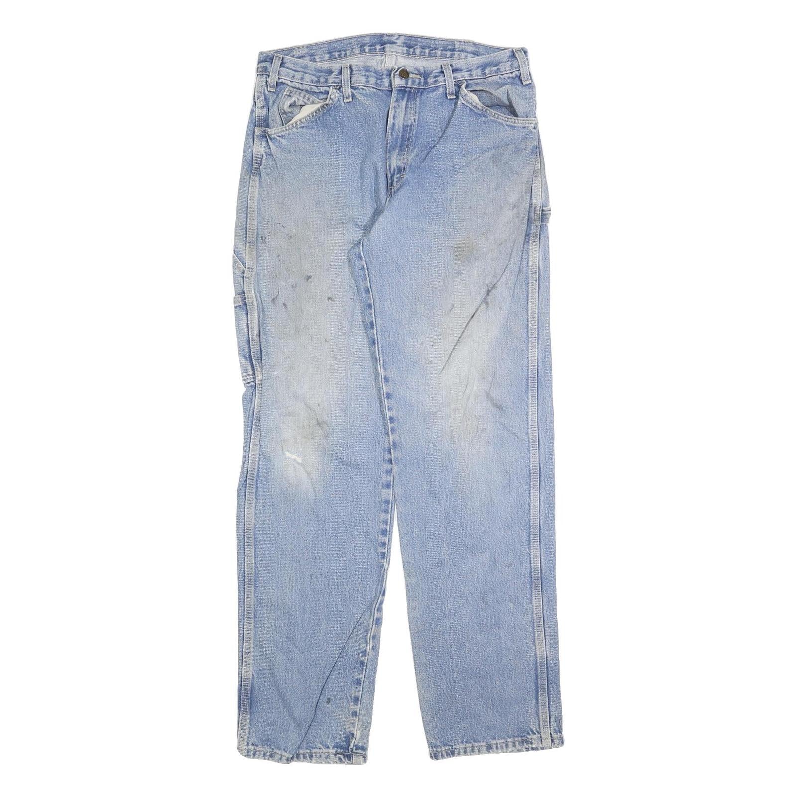 Buy DICKIES Mens Jeans Blue Relaxed Straight Denim Medium W34 L34 Workwear Refurbished - $37.69 DICKIES Mens Jeans Blue Relaxed Straight Denim Medium W34 L34 Workwear Refurbished - N/A refurbished available on Cerqular
