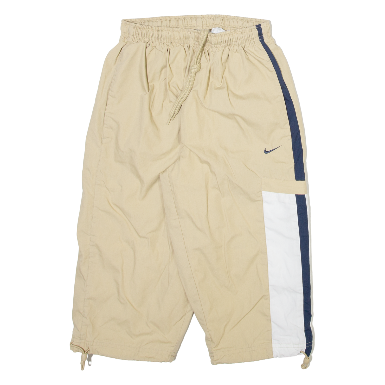 NIKE Mens Casual Shorts Beige Relaxed S W22 Refurbished - N/A refurbished available on Cerqular