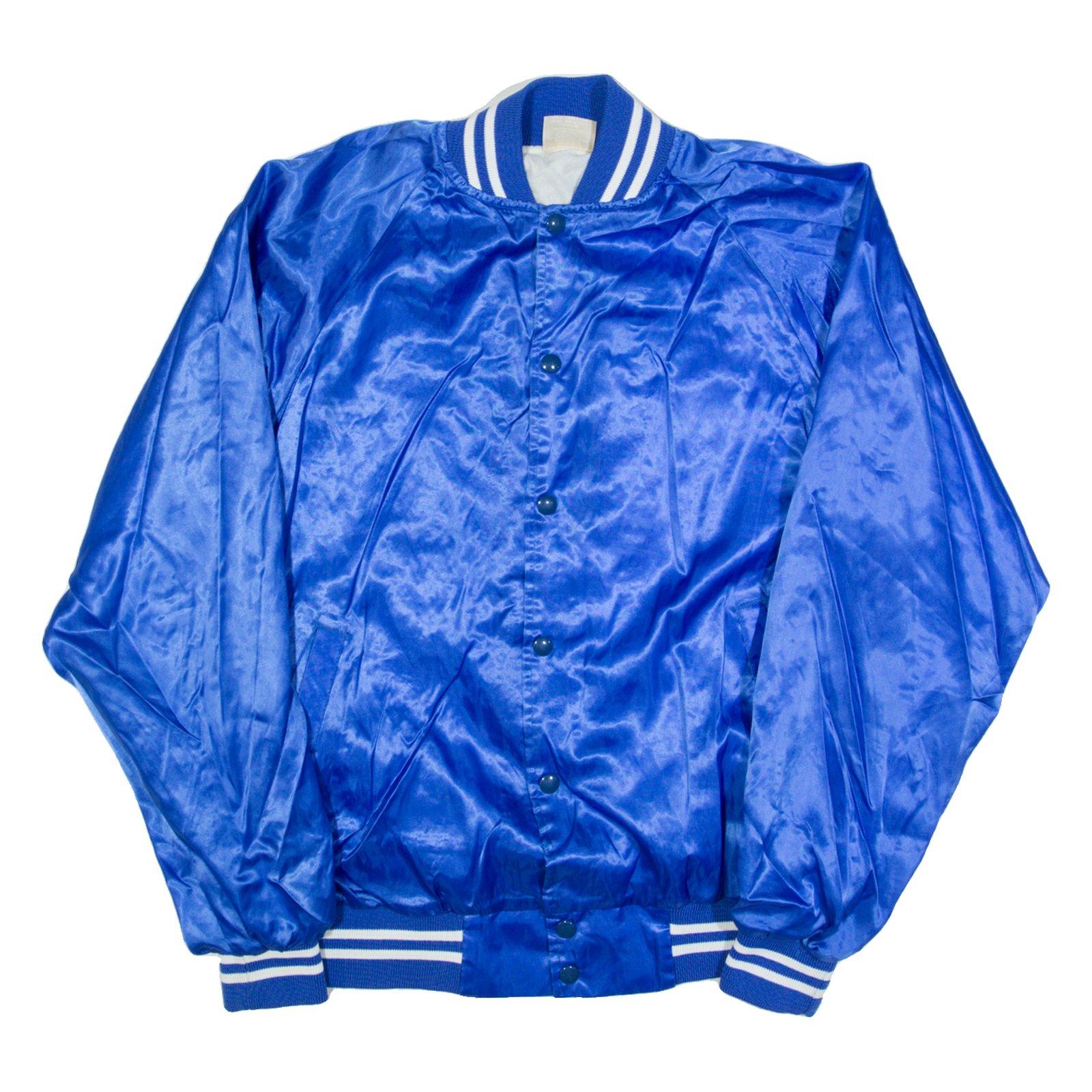AUBURN SPORTSWEAR Mens Bomber Jacket Blue 90s L Refurbished - N/A refurbished available on Cerqular