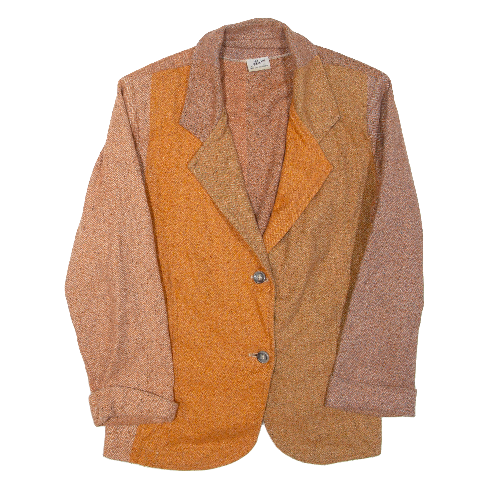 MIRO Womens Blazer Jacket Orange M Refurbished - N/A refurbished available on Cerqular