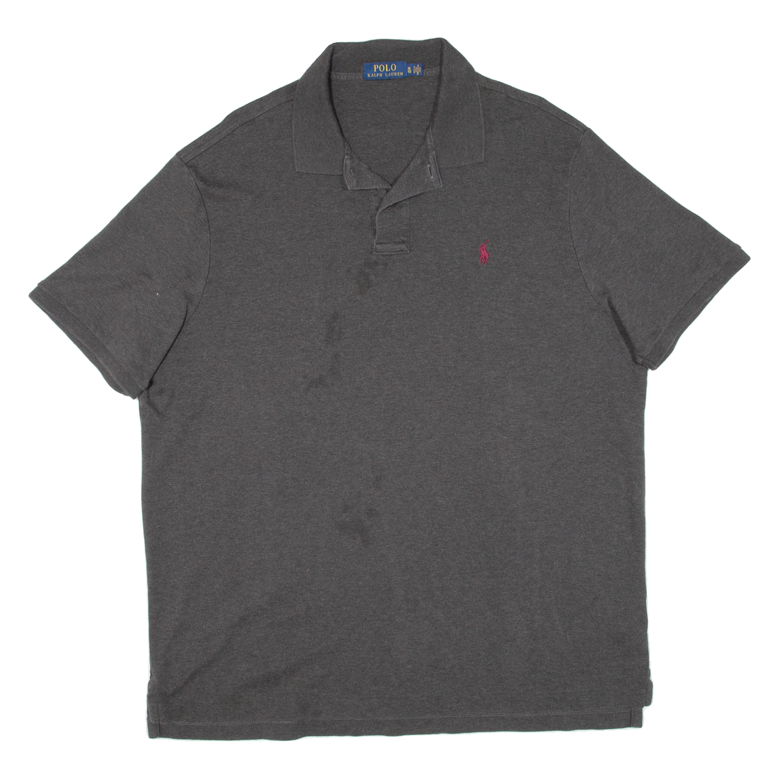 POLO RALPH LAUREN Mens Polo Shirt Grey XL Refurbished - N/A refurbished available on Cerqular