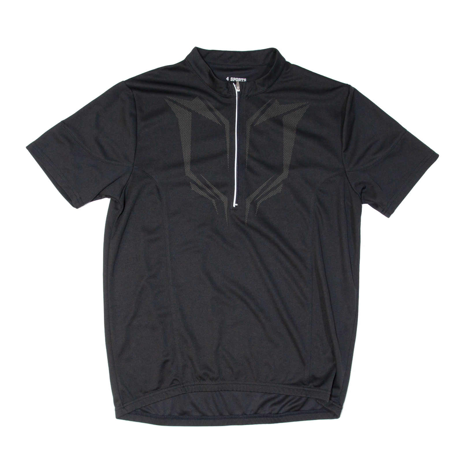 4SPORTS Cycling Mens Jersey Black L Refurbished - N/A refurbished available on Cerqular