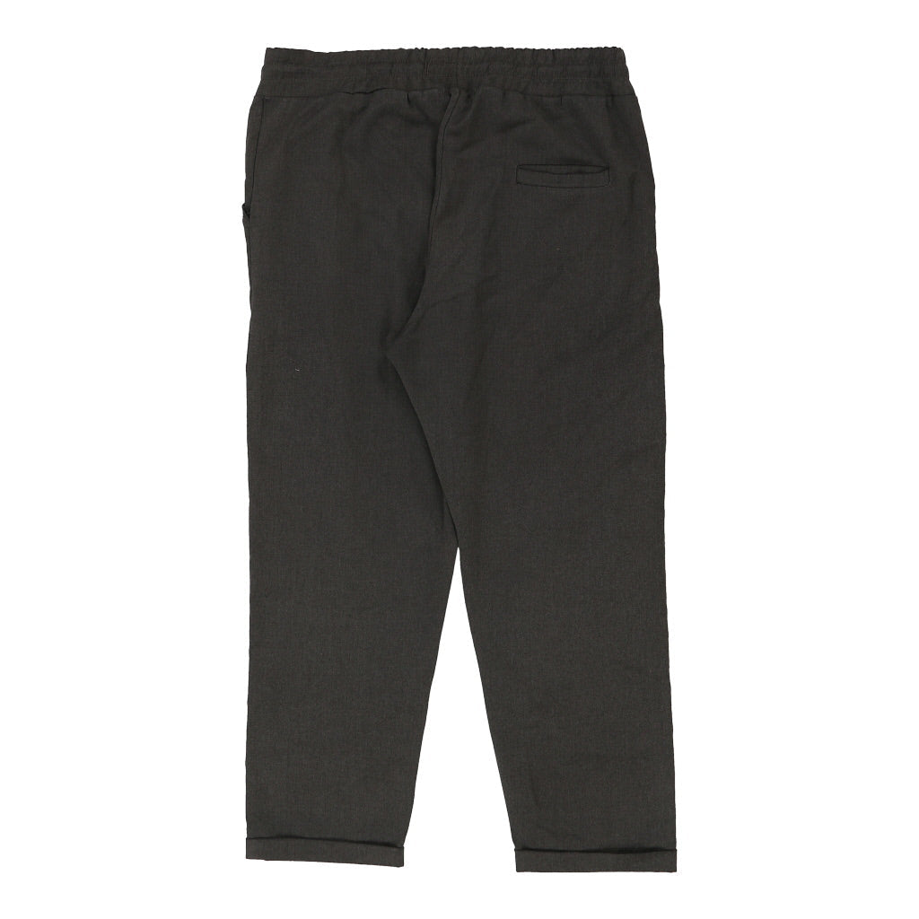 Frame Selected Trousers - Large Grey Cotton Blend Refurbished - Thrifted (note: this is a term often used to describe second- refurbished available on Cerqular