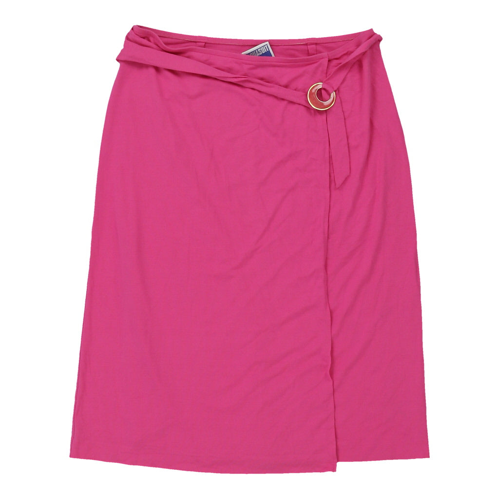 La Perla Wrap Skirt - Medium Pink Cotton Blend Refurbished - Thrifted (note: this is a term often used to describe second- refurbished available on Cerqular