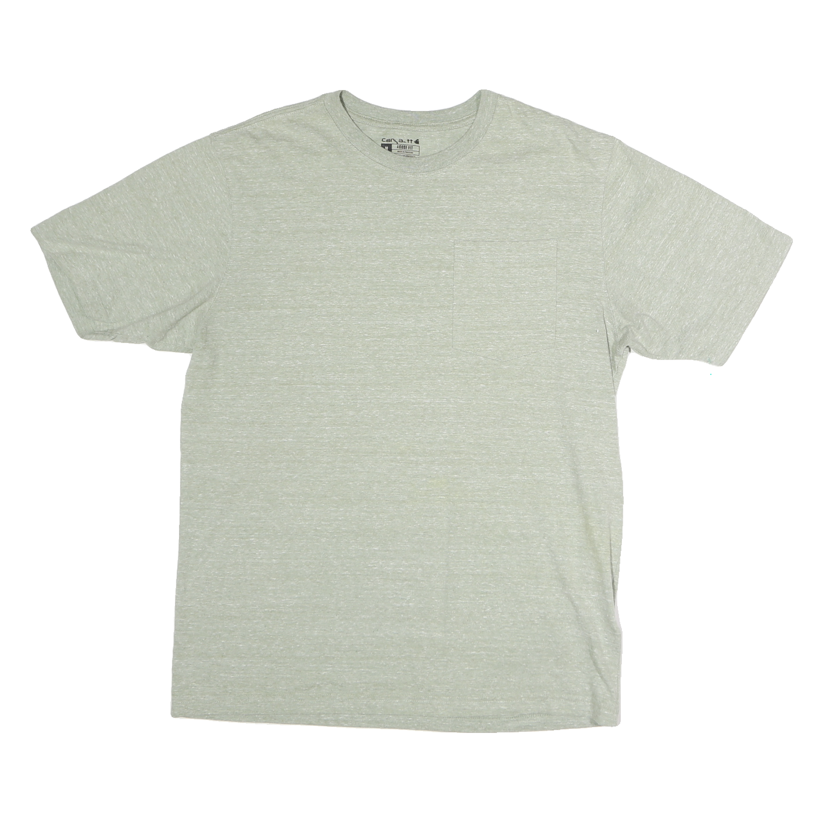 CARHARTT Mens Green Plain T-Shirt M Short Sleeve Crew Neck Casual Cotton Refurbished - N/A refurbished available on Cerqular
