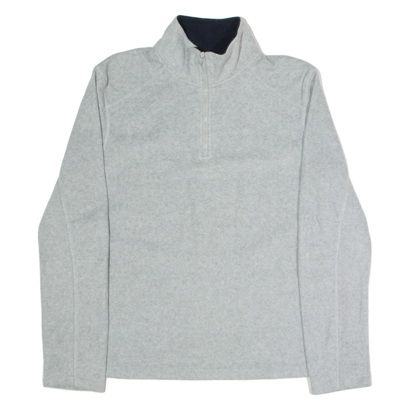 NAUTICA Mens Fleece Grey 1/4 Zip M Refurbished - N/A refurbished available on Cerqular