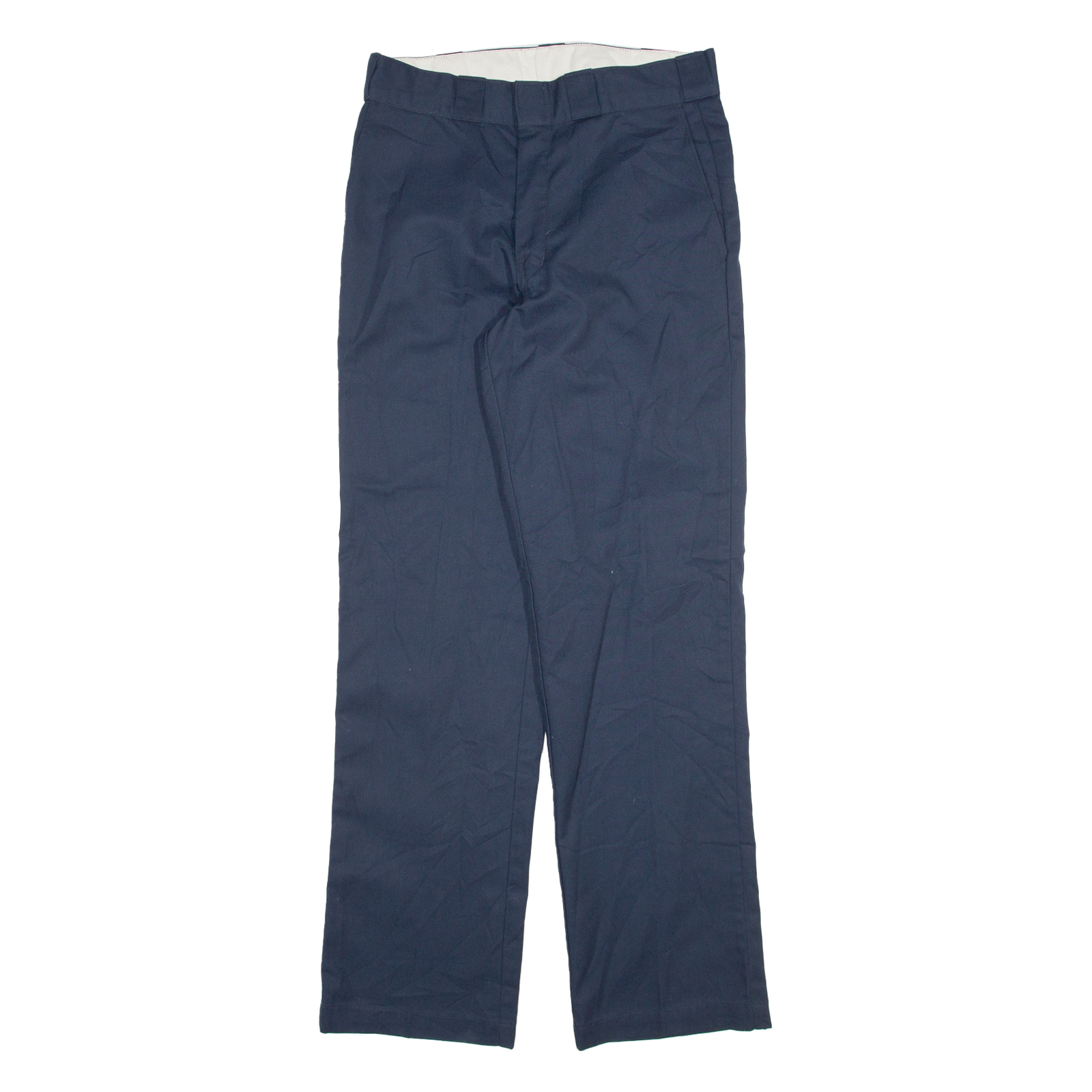 DICKIES Mens Trousers Blue Regular Straight W30 L32 Refurbished - N/A refurbished available on Cerqular
