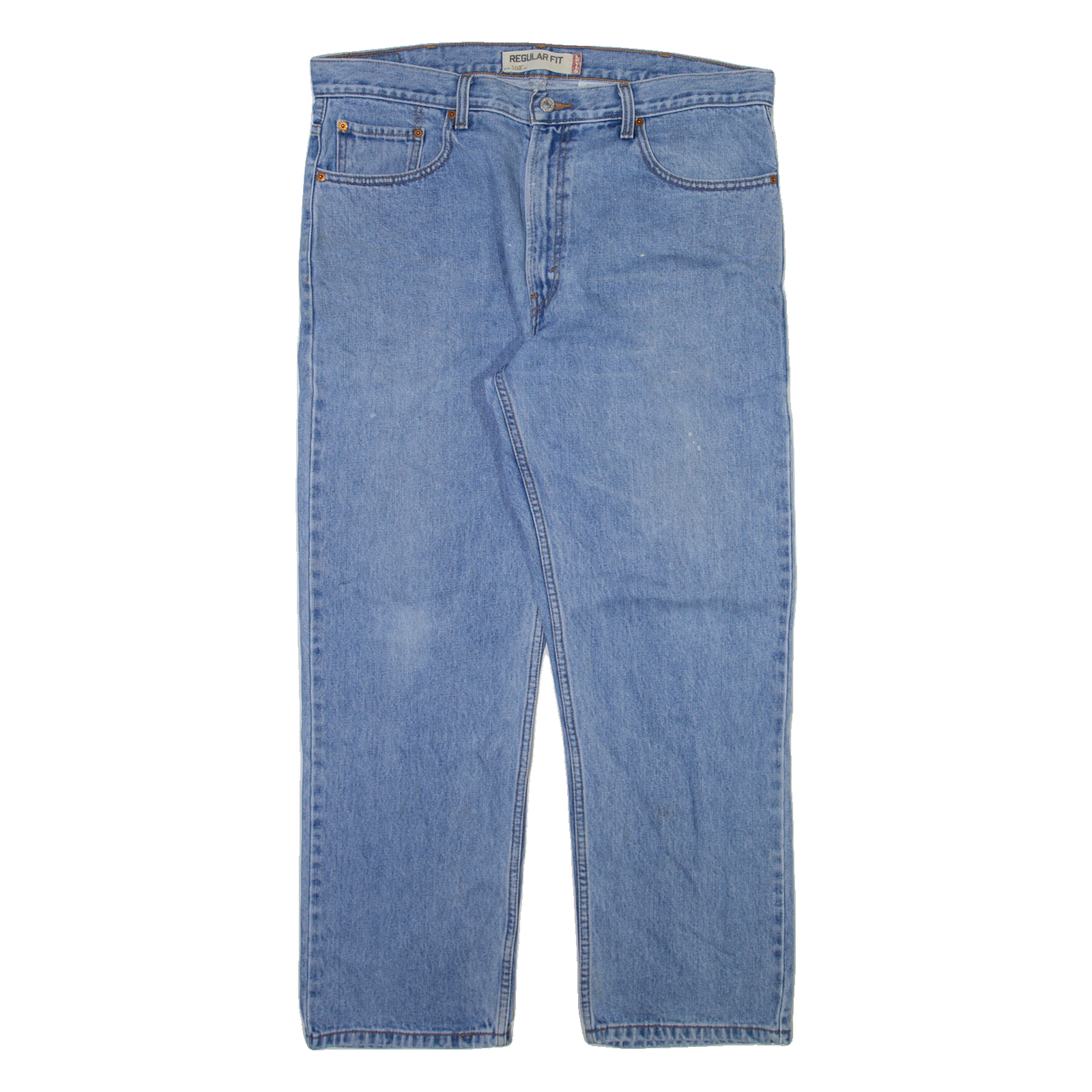 LEVI'S 505 Jeans Mens Blue Regular Straight W38 L30 Refurbished - N/A refurbished available on Cerqular