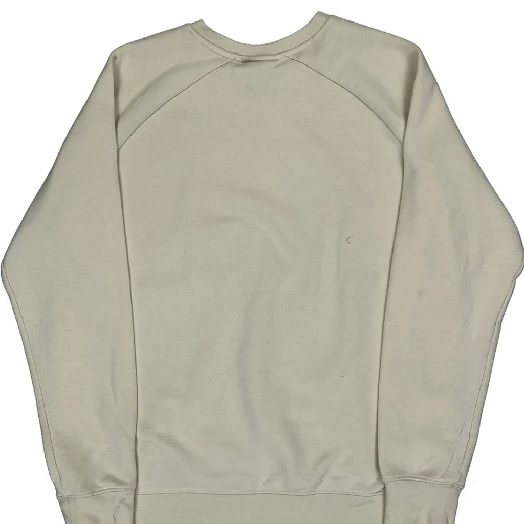 Buy The North Face Sweatshirt - Large Cream Cotton Refurbished - $26.79 The North Face Sweatshirt - Large Cream Cotton Refurbished - Thrifted (note: this is a term often used to describe second- refurbished available on Cerqular