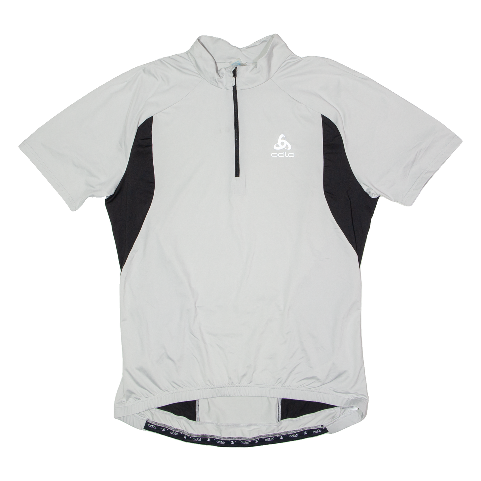 ODLO Cycling Mens Jersey Grey 1/4 Zip XL Refurbished - N/A refurbished available on Cerqular