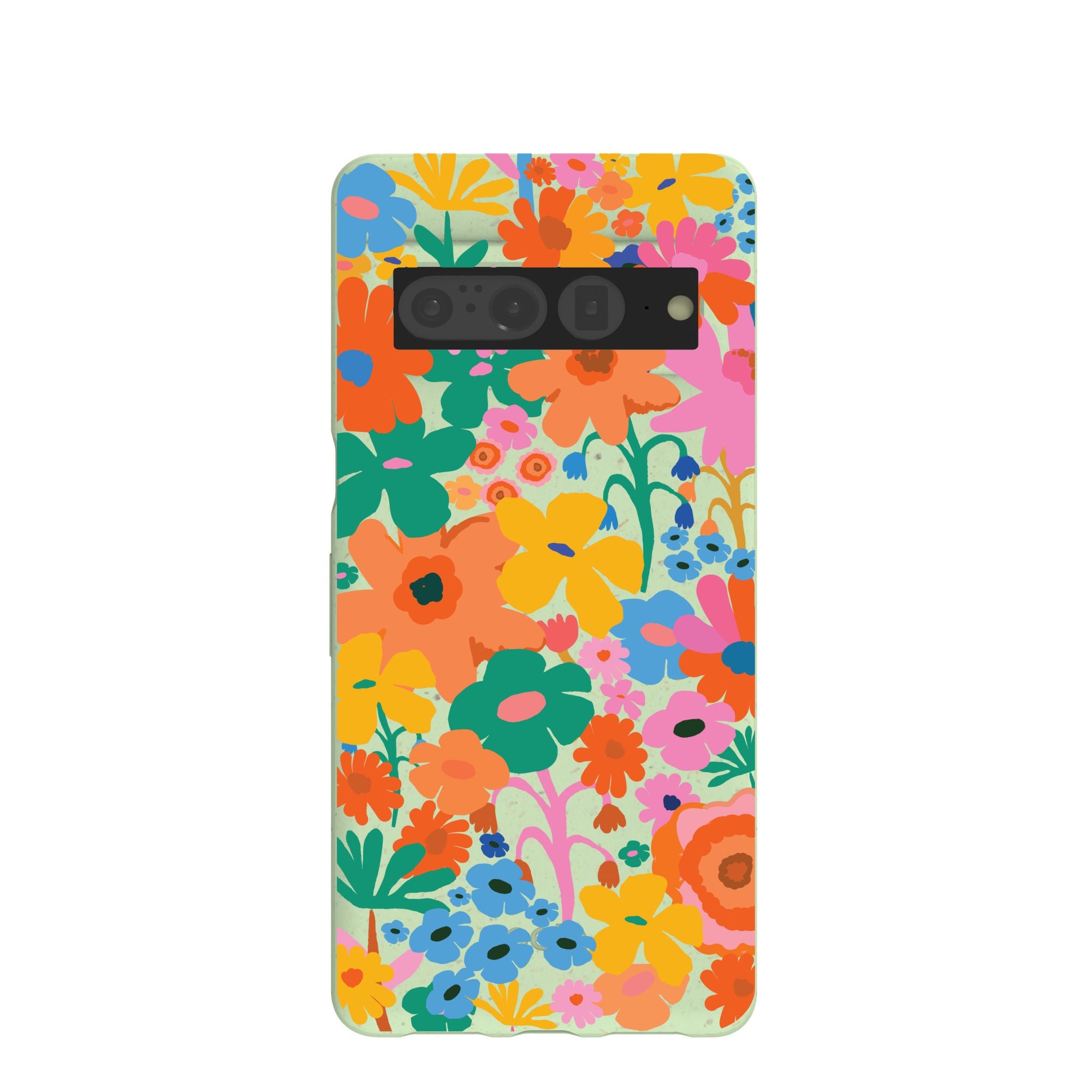 Sage Green Bright Spring Google Pixel 7 Pro Case Refurbished - Pela Case refurbished available on Cerqular