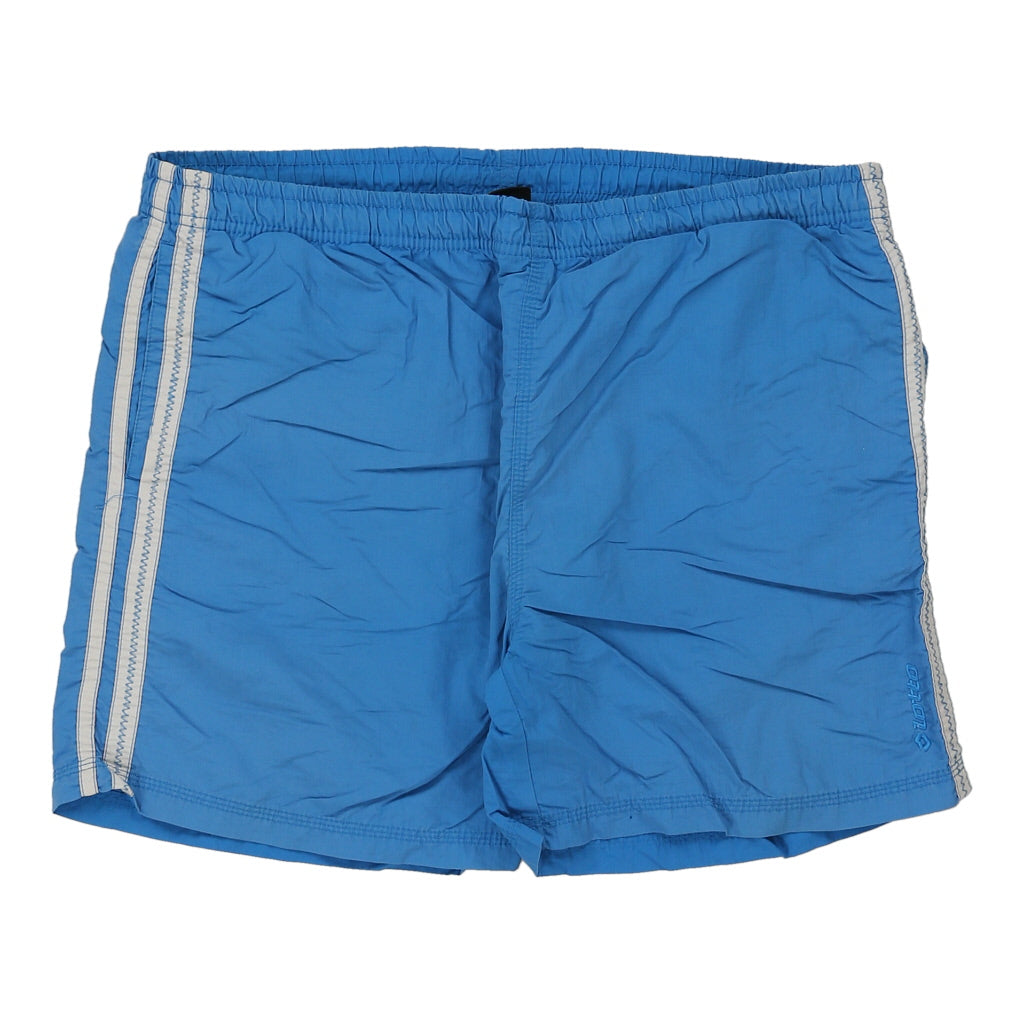 Buy Lotto Swim Shorts - Large Blue Nylon Refurbished - $16.87 Lotto Swim Shorts - Large Blue Nylon Refurbished - Thrifted (note: this is a term often used to describe second- refurbished available on Cerqular