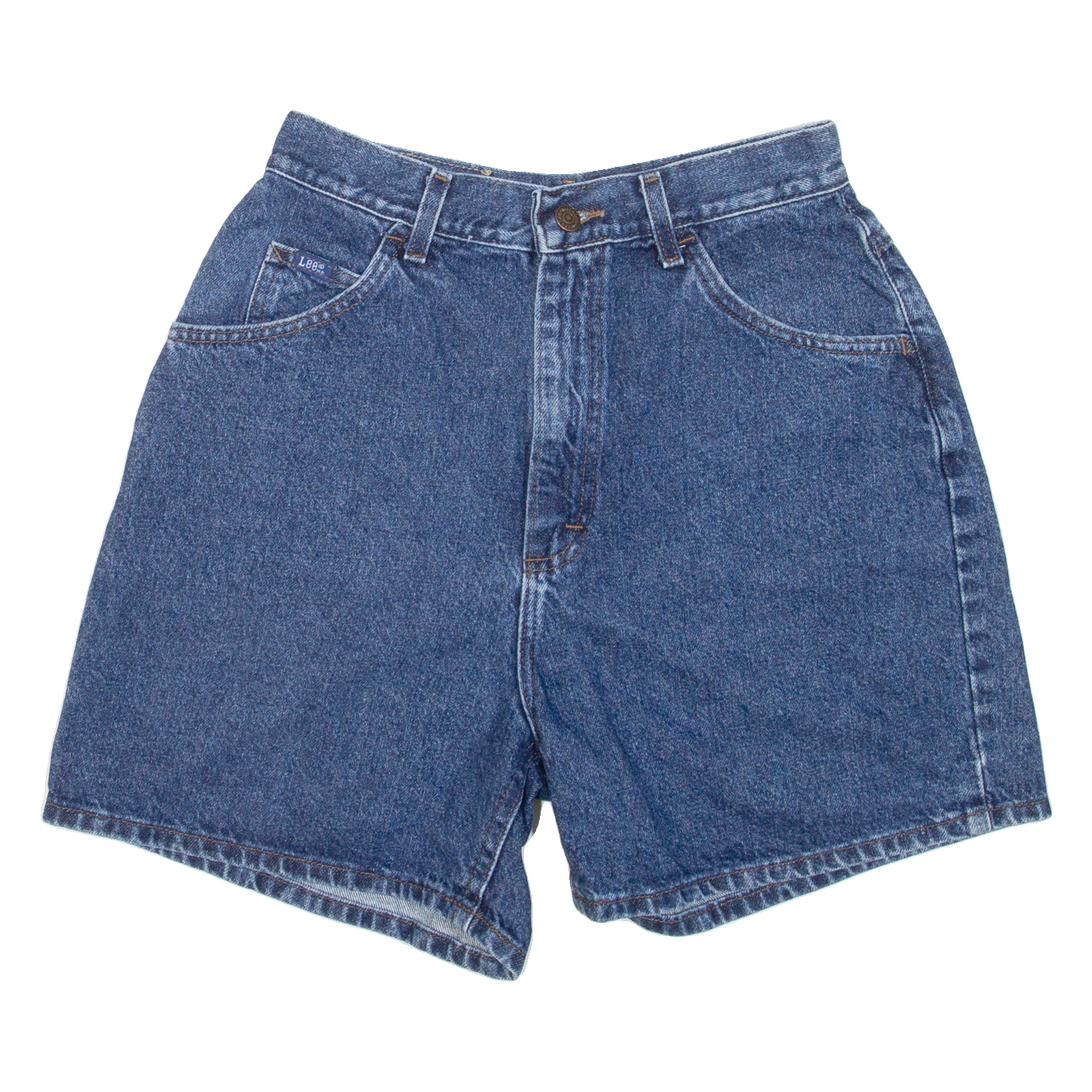 LEE Mens Denim Shorts Blue XS W26 Refurbished - N/A refurbished available on Cerqular