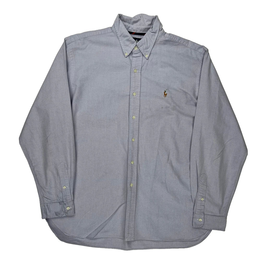 Ralph Lauren Shirt - 2XL Purple Cotton Refurbished - Thrifted (note: this is a term often used to describe second- refurbished available on Cerqular