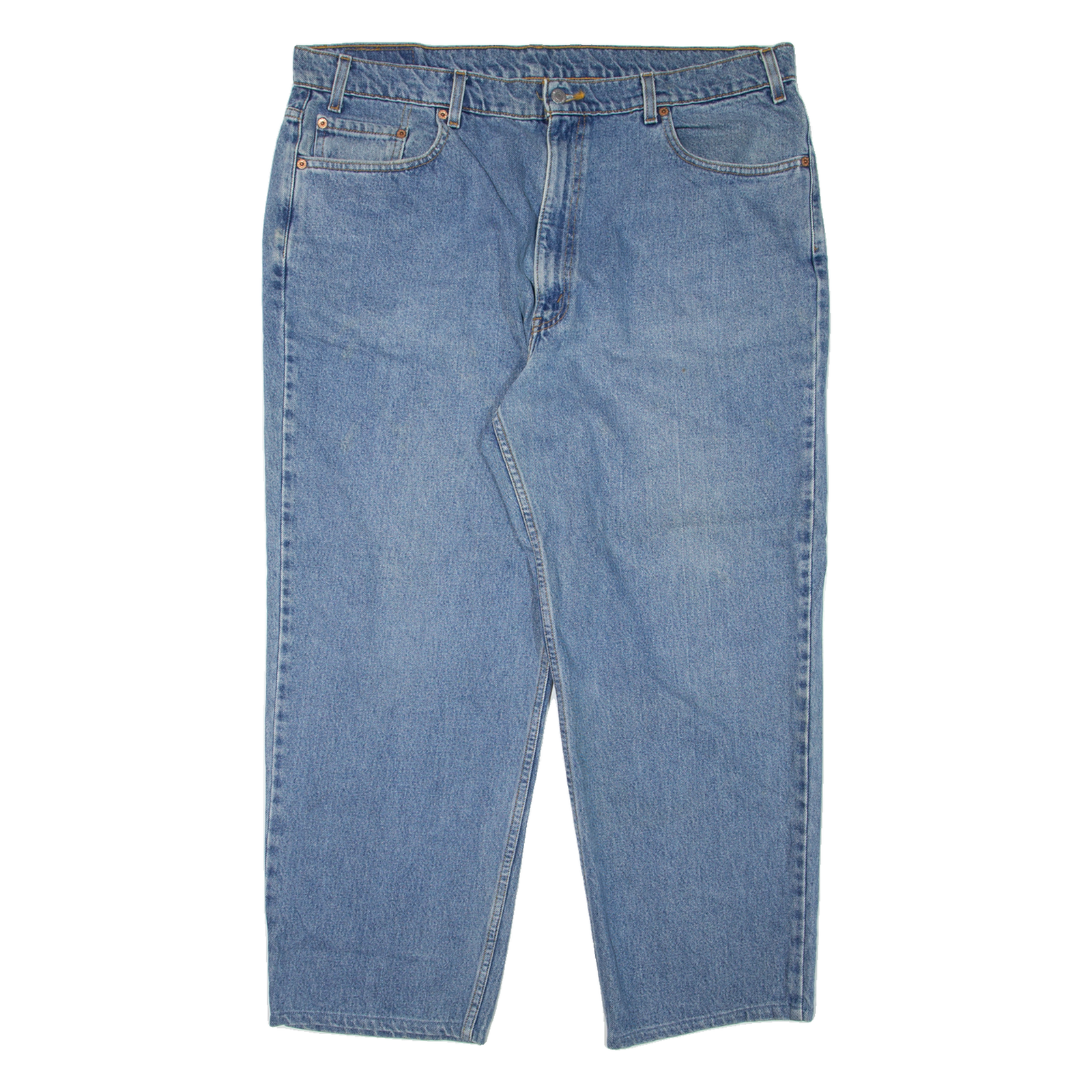 LEVI'S 550 Jeans Mens Blue Relaxed Tapered 90s W42 L27 Refurbished - N/A refurbished available on Cerqular