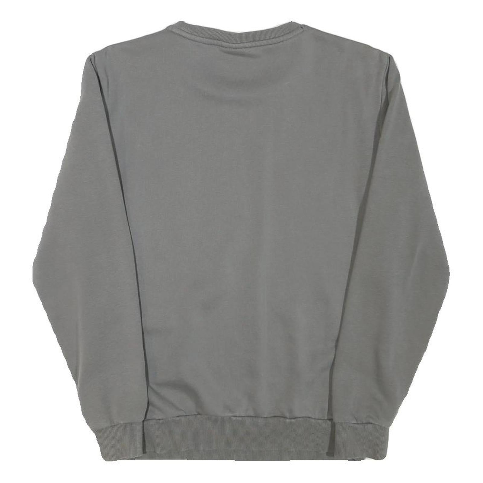 PUMA Mens Grey Crew Neck XS Sweatshirt Cotton Blend Casual Pullover Refurbished - N/A refurbished available on Cerqular