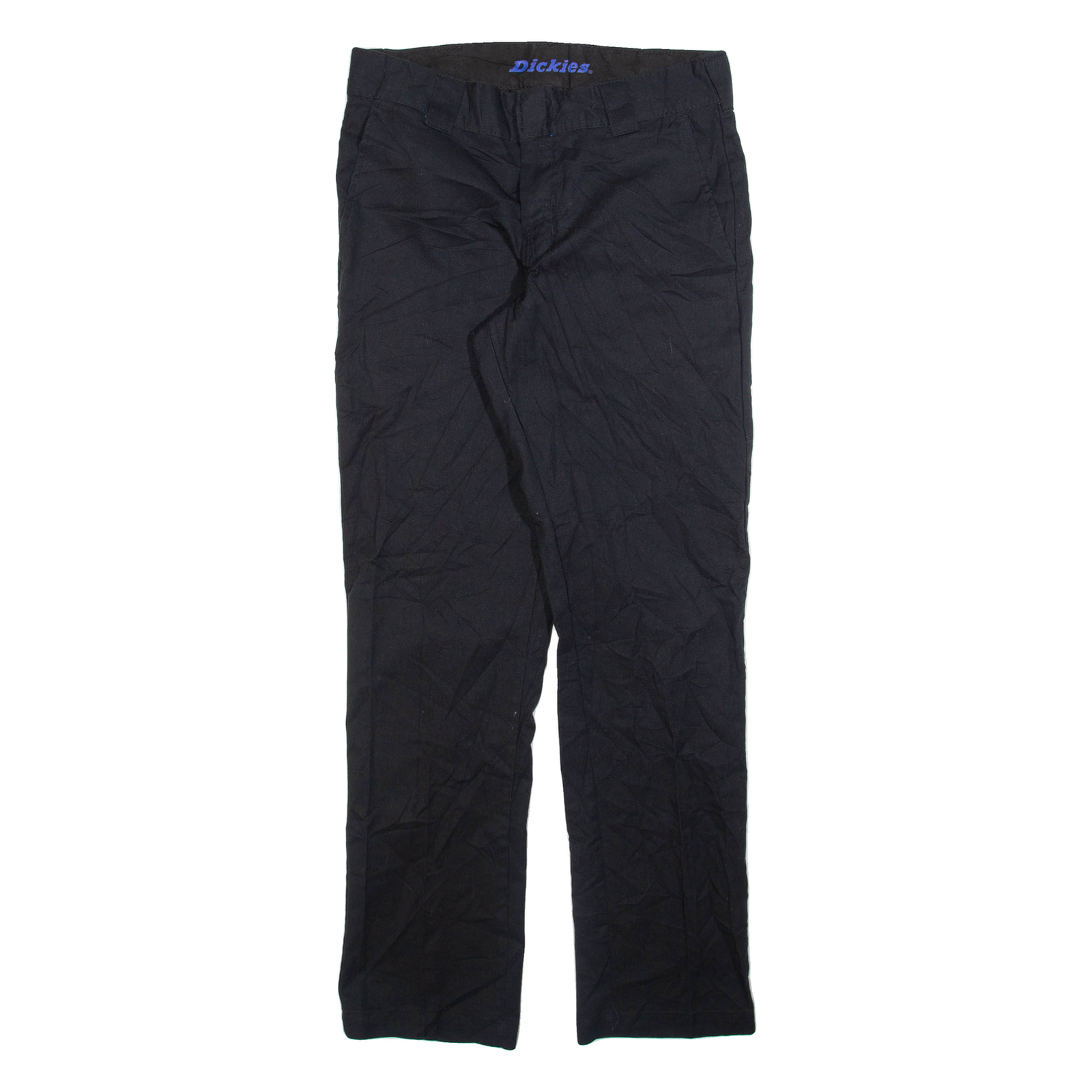 DICKIES Womens Trousers Black Slim Straight W30 L30 Refurbished - N/A refurbished available on Cerqular