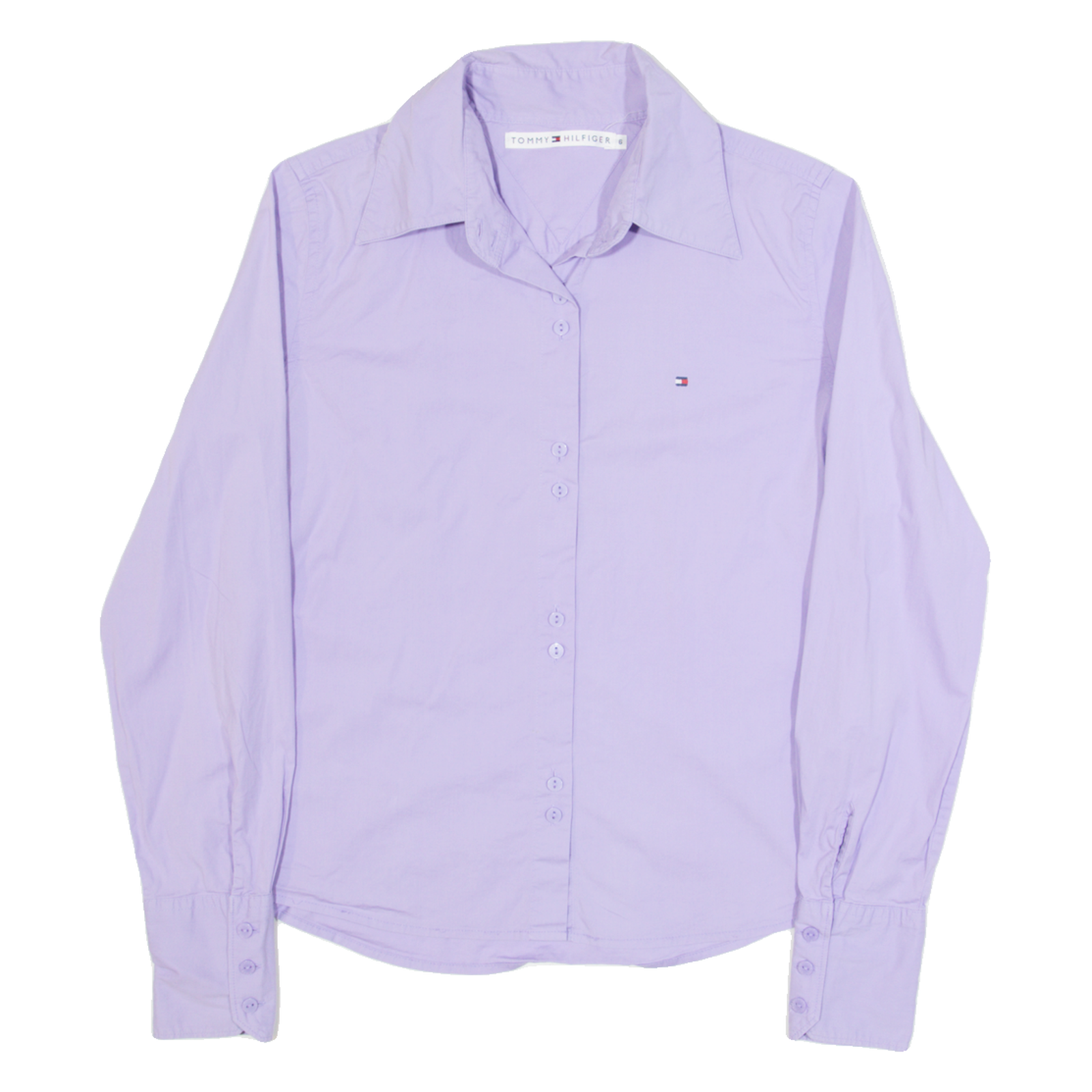 Buy TOMMY HILFIGER Womens Plain Shirt Purple Long Sleeve S Refurbished - $31.19 TOMMY HILFIGER Womens Plain Shirt Purple Long Sleeve S Refurbished - N/A refurbished available on Cerqular