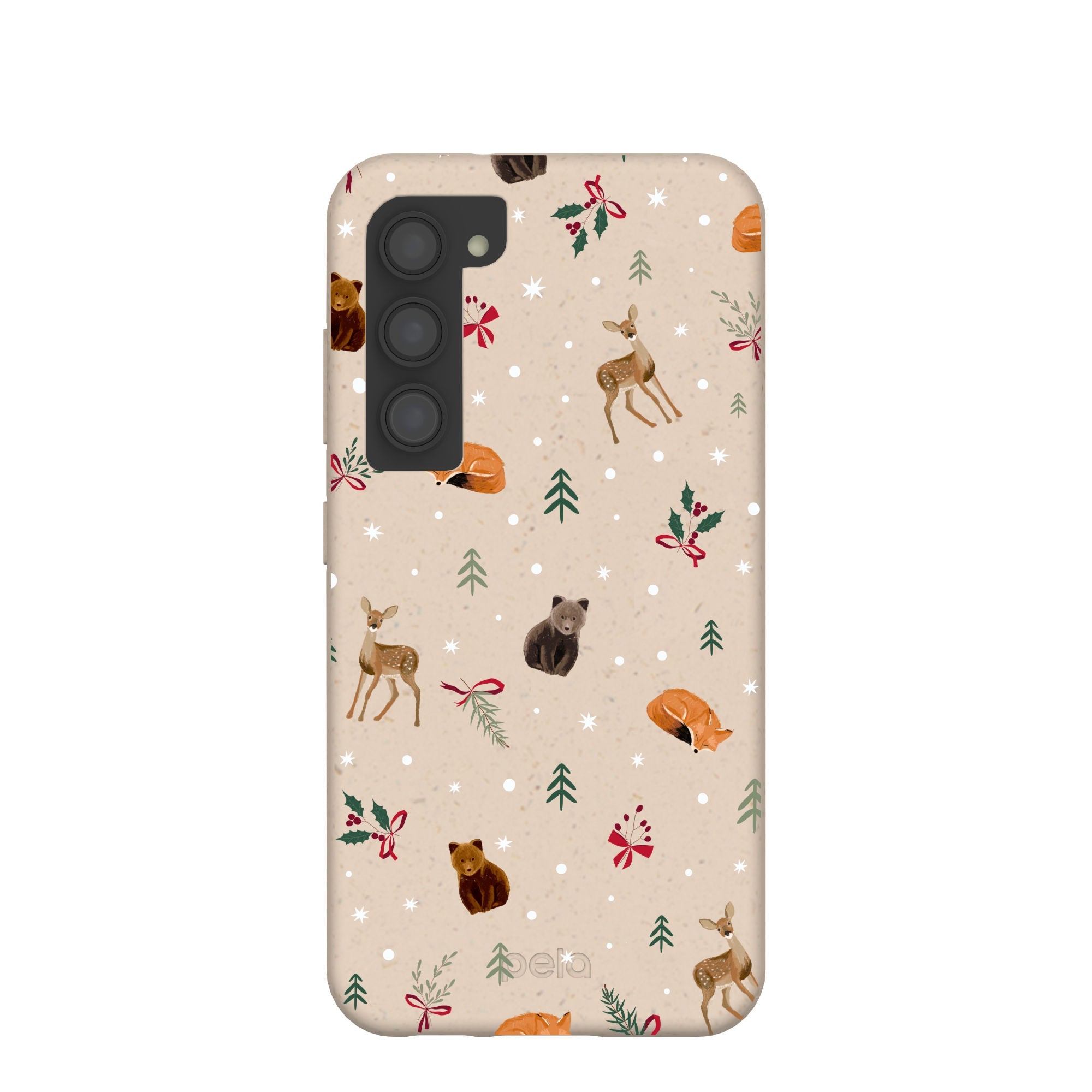 Seashell Winter Woodland Samsung Galaxy S23 Case Refurbished - Pela Case refurbished available on Cerqular