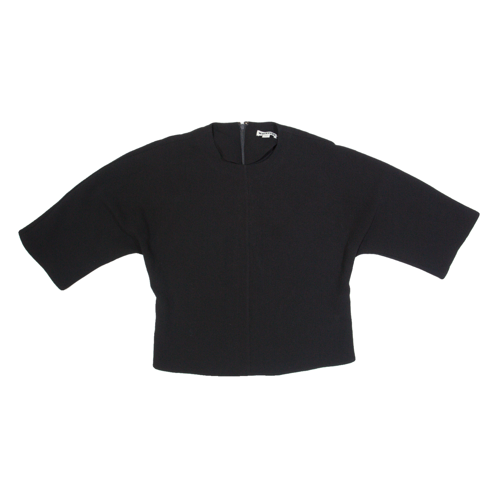 WHISTLES Womens Top Black UK 8 Refurbished - N/A refurbished available on Cerqular