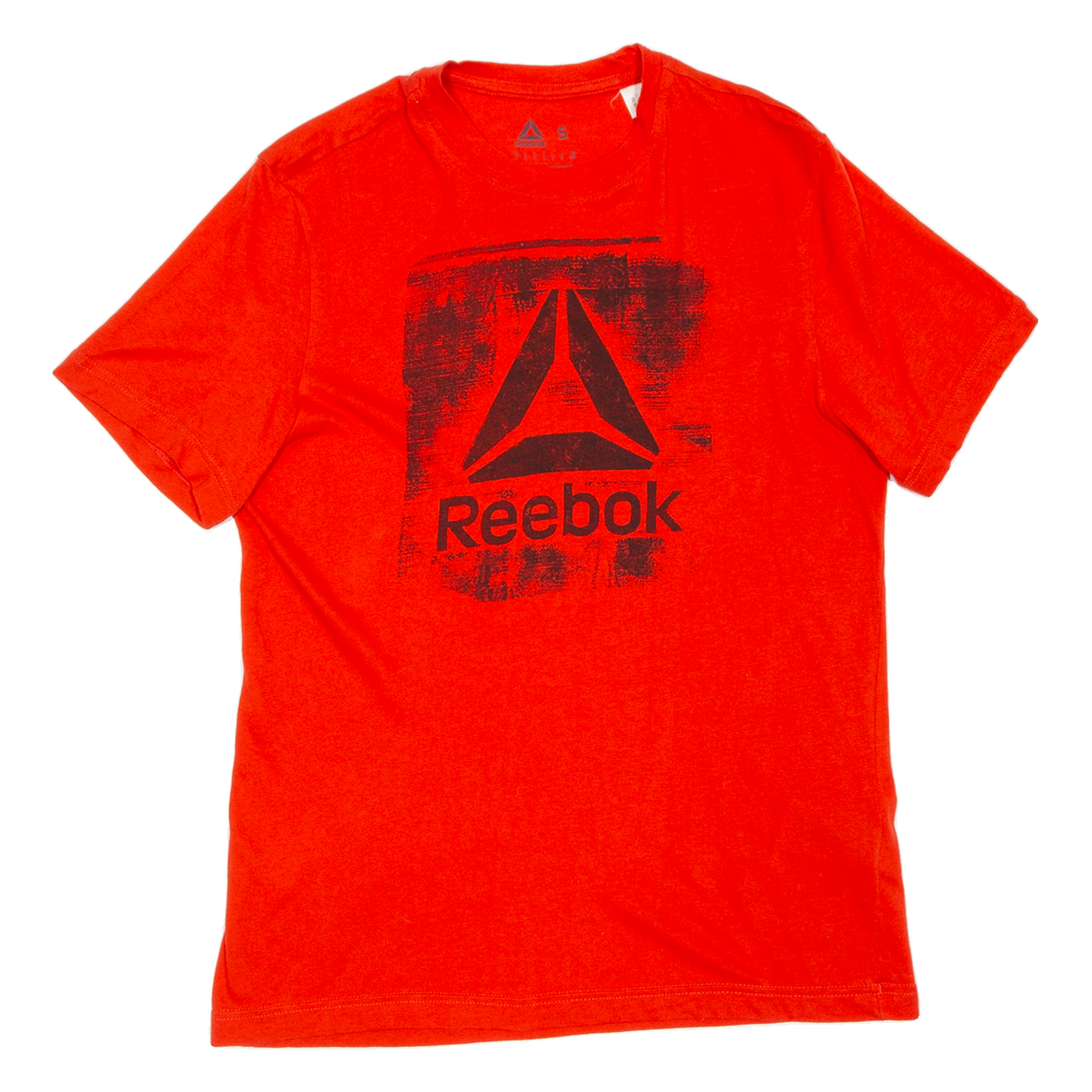 REEBOK Mens T-Shirt Red S Refurbished - N/A refurbished available on Cerqular