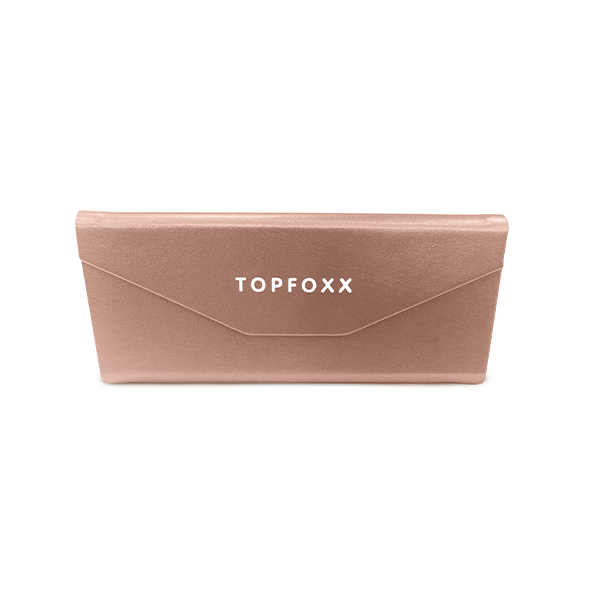 Foldable Sunglasses Case - Rose Gold | Color: Rose Gold | Size: OS Refurbished - N/A refurbished available on Cerqular