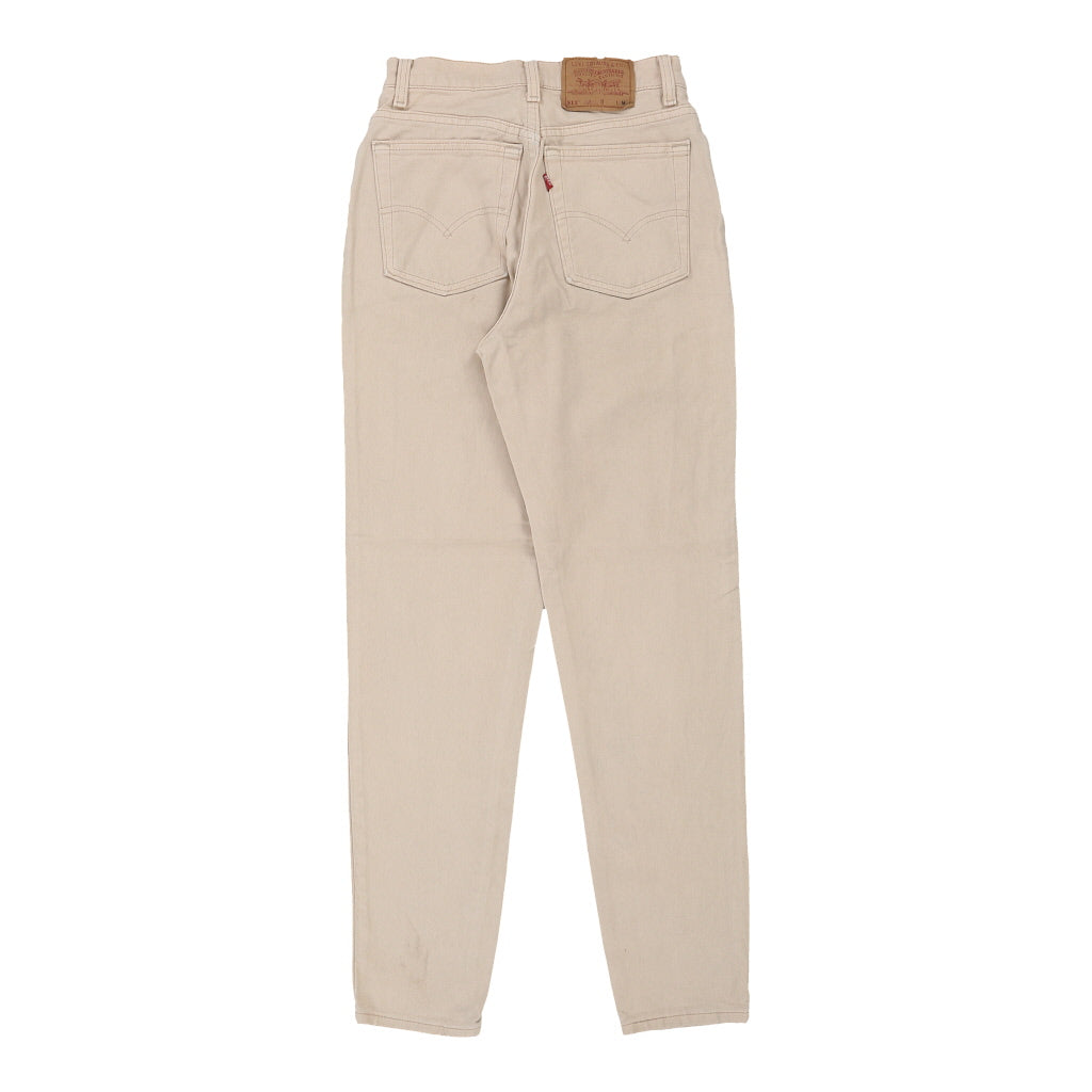 Buy 512 Levis Jeans - 24W UK 6 Beige Cotton Refurbished - $14.06 512 Levis Jeans - 24W UK 6 Beige Cotton Refurbished - Thrifted (note: this is a term often used to describe second- refurbished available on Cerqular