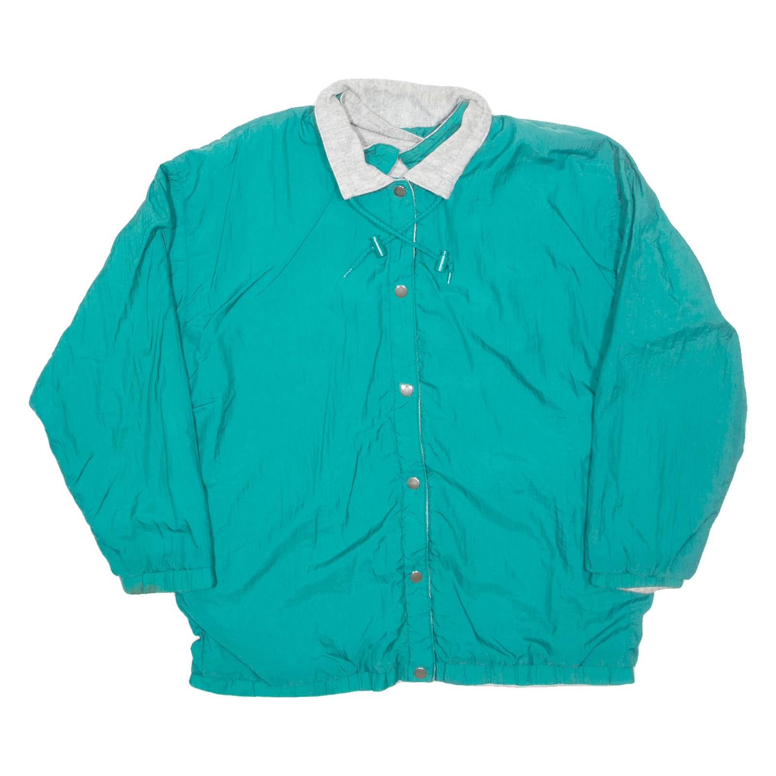 BLAIR Reversible Womens Shell Jacket Green Nylon M Refurbished - N/A refurbished available on Cerqular
