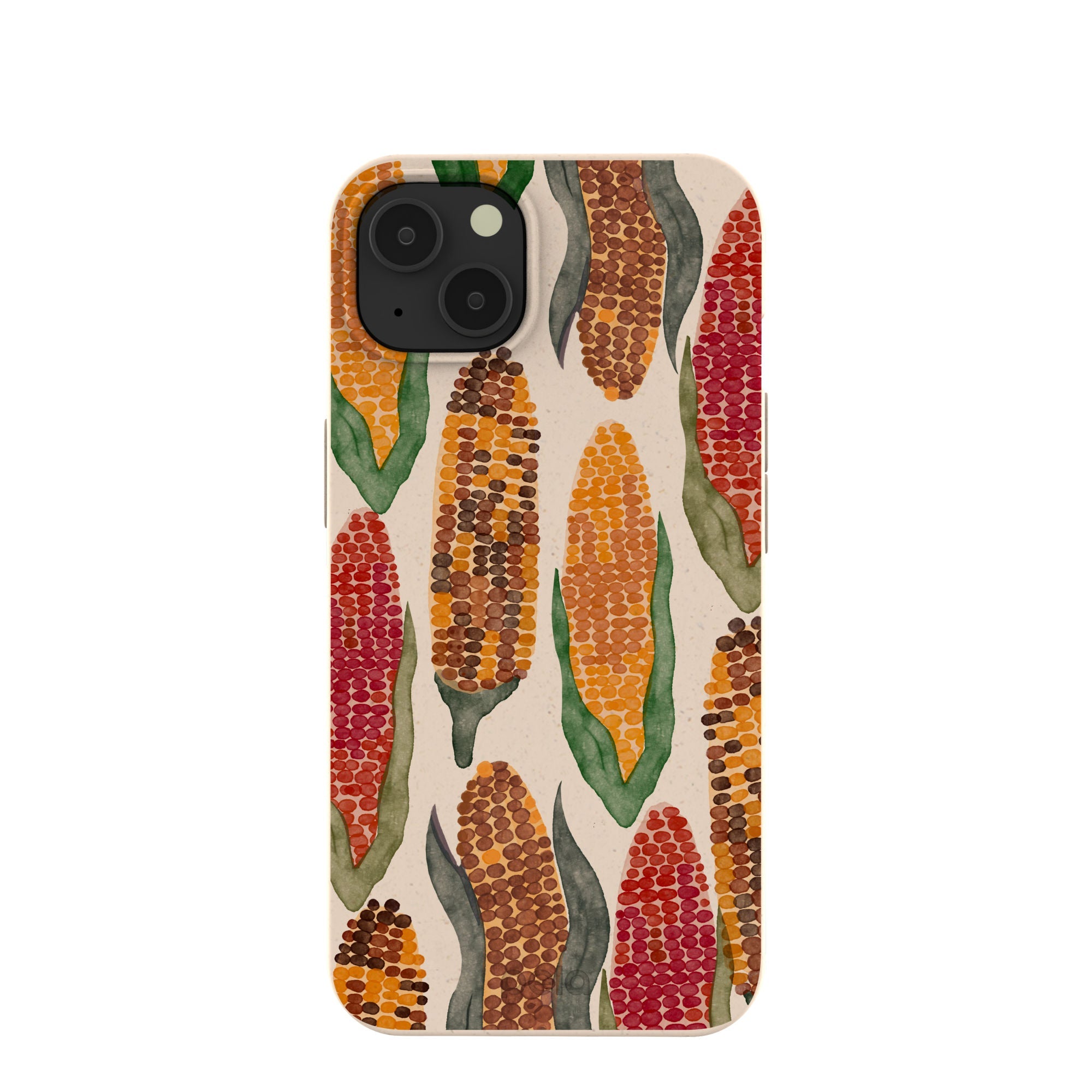 Seashell Cornfield iPhone 13 Case Refurbished - Pela Case refurbished available on Cerqular