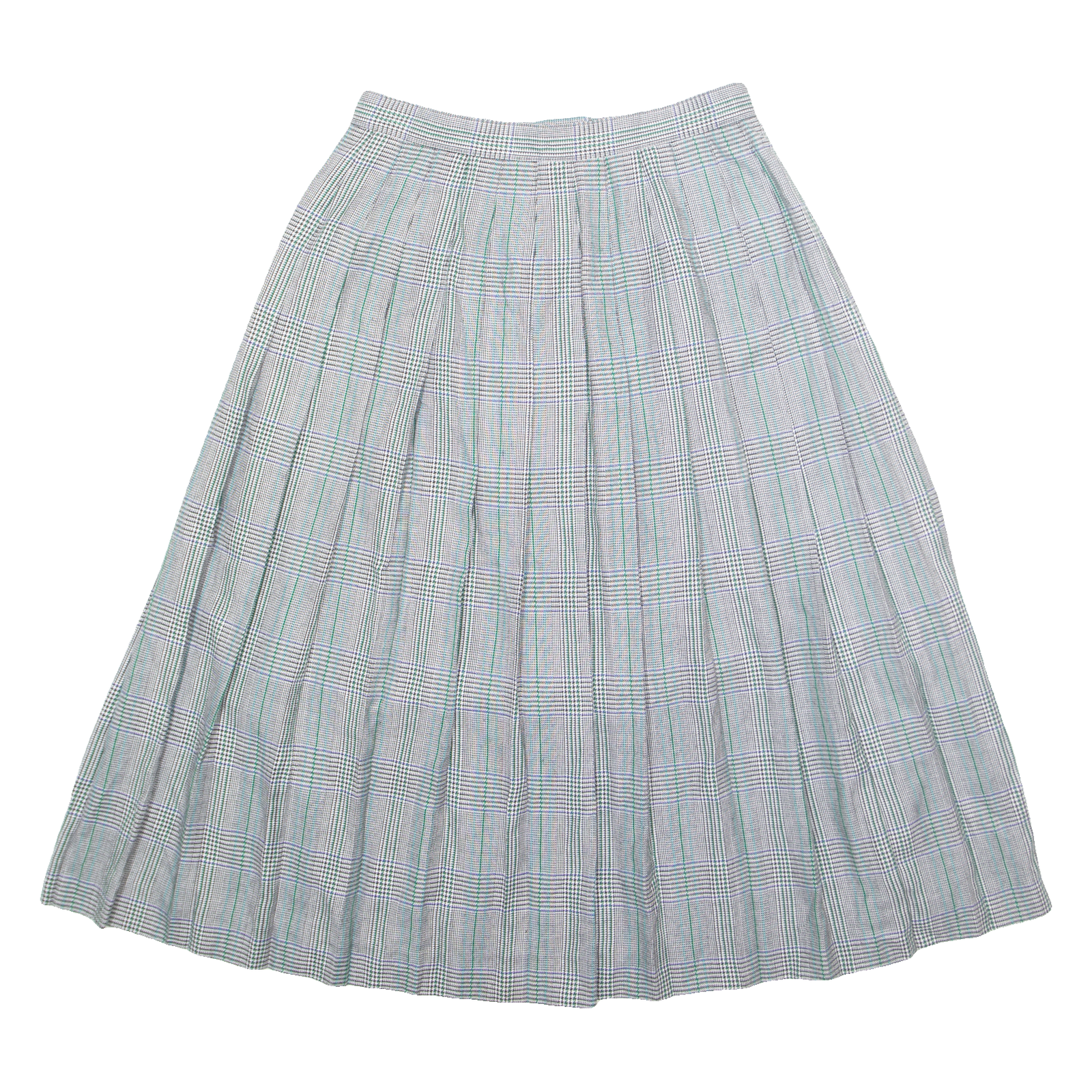 Buy Womens Pleated Skirt Grey Midi Check S Refurbished - $18.19 Womens Pleated Skirt Grey Midi Check S Refurbished - N/A refurbished available on Cerqular