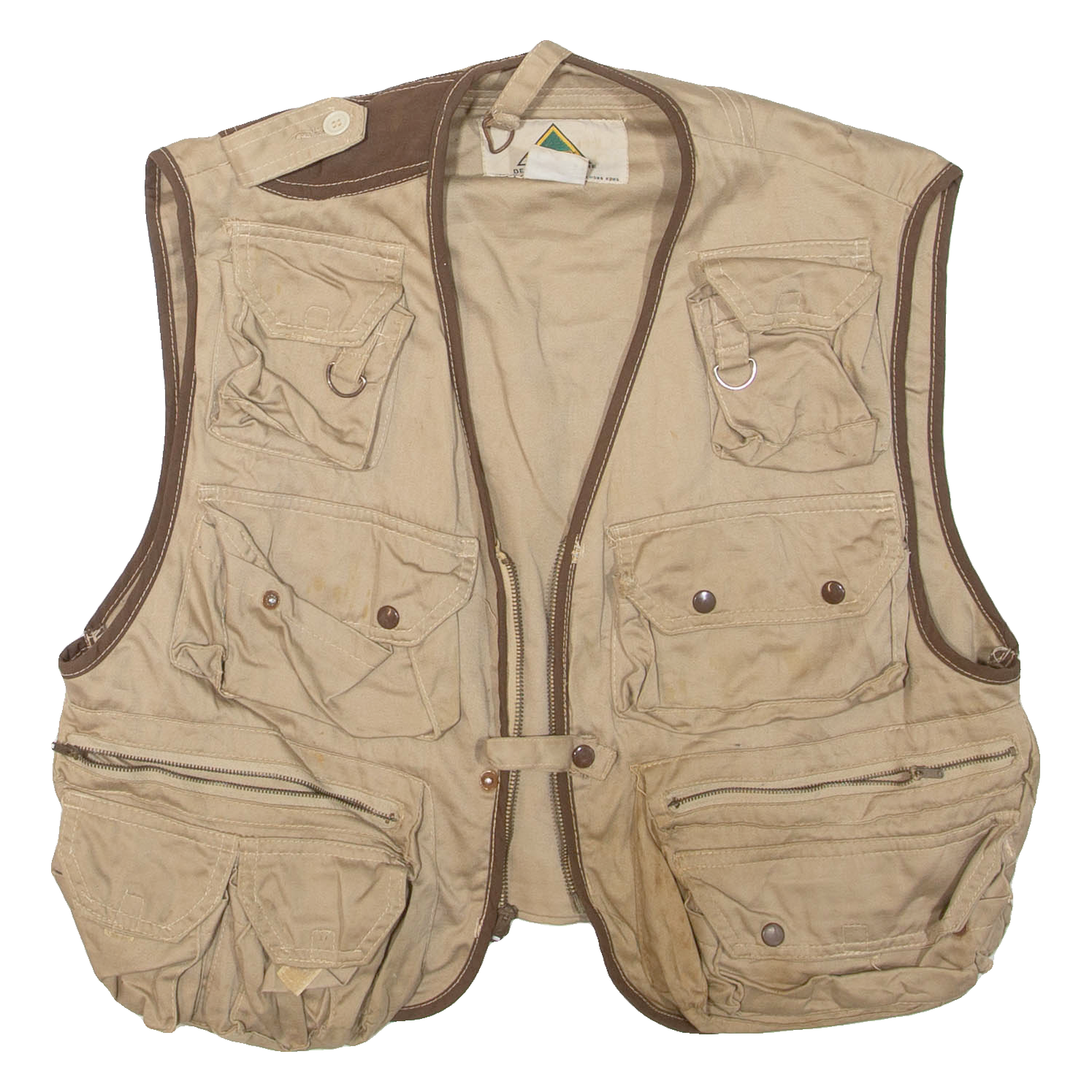 STANSPORT Utility Mens Gilet Beige L Refurbished - N/A refurbished available on Cerqular